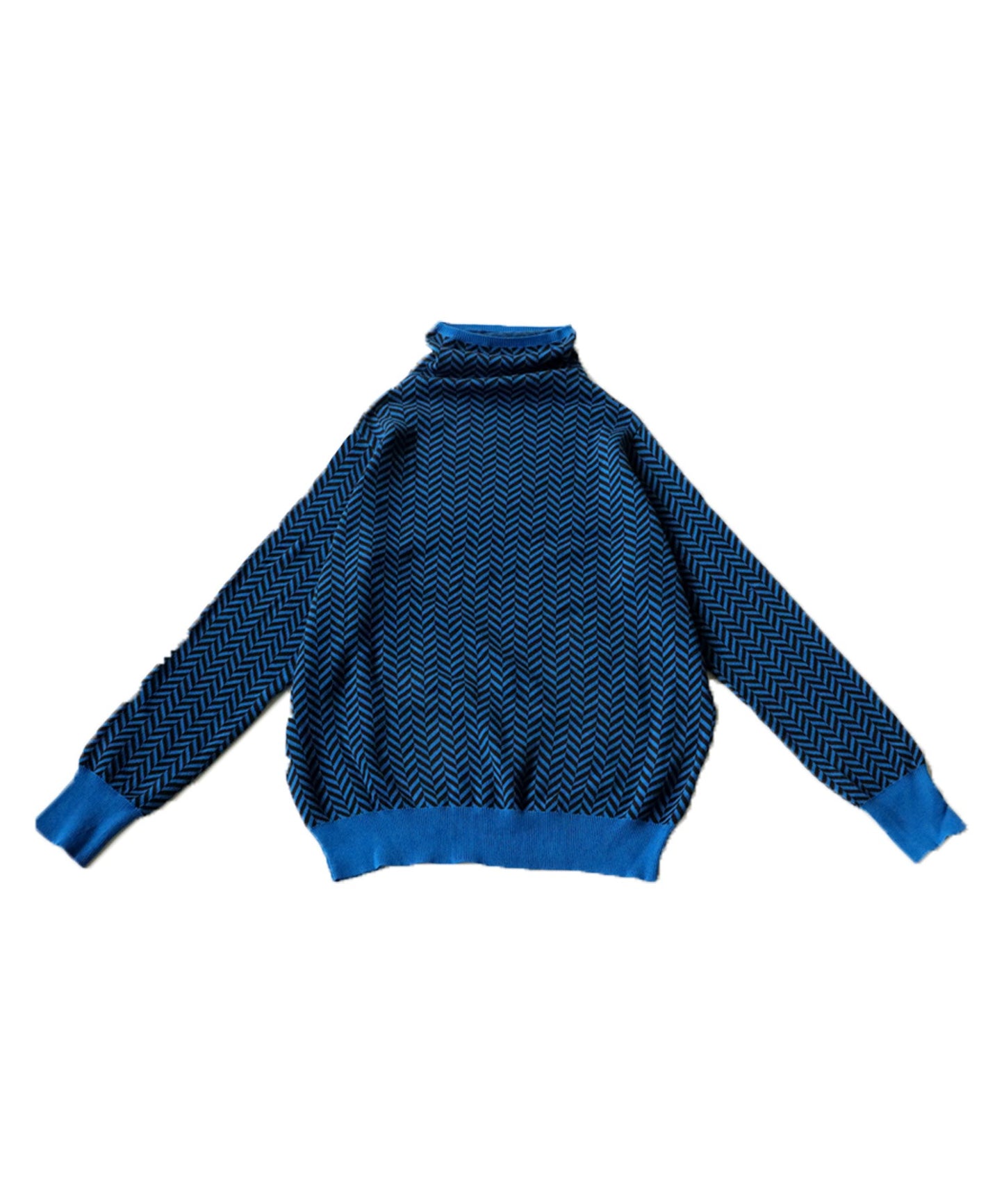 Herringbone turtleneck knit Ladies