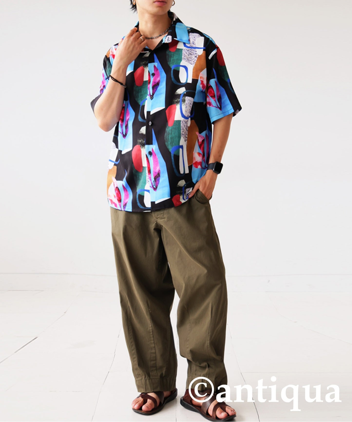 Art Print Design Shirt Men’s