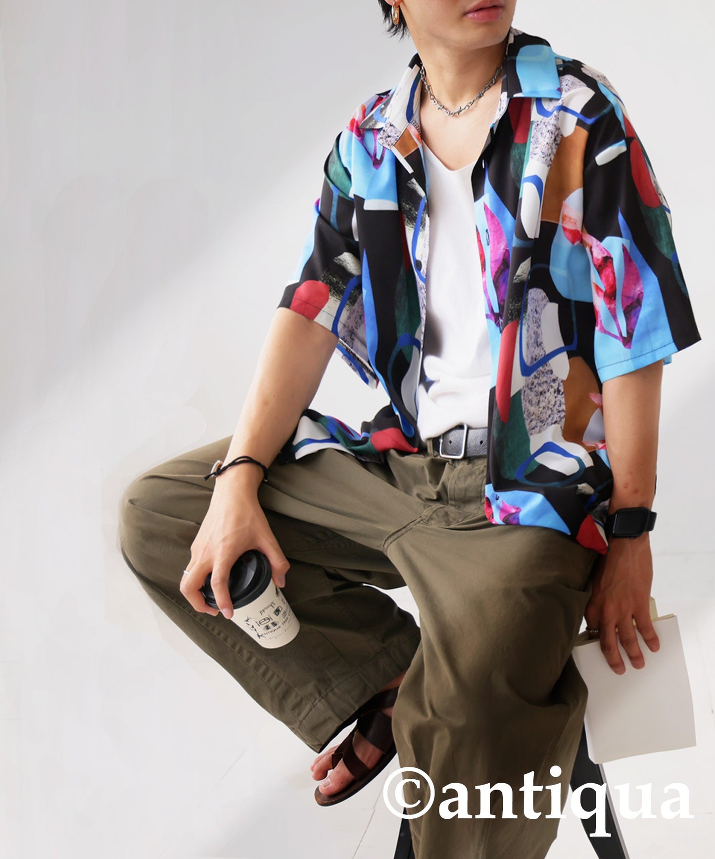 Art Print Design Shirt Men’s