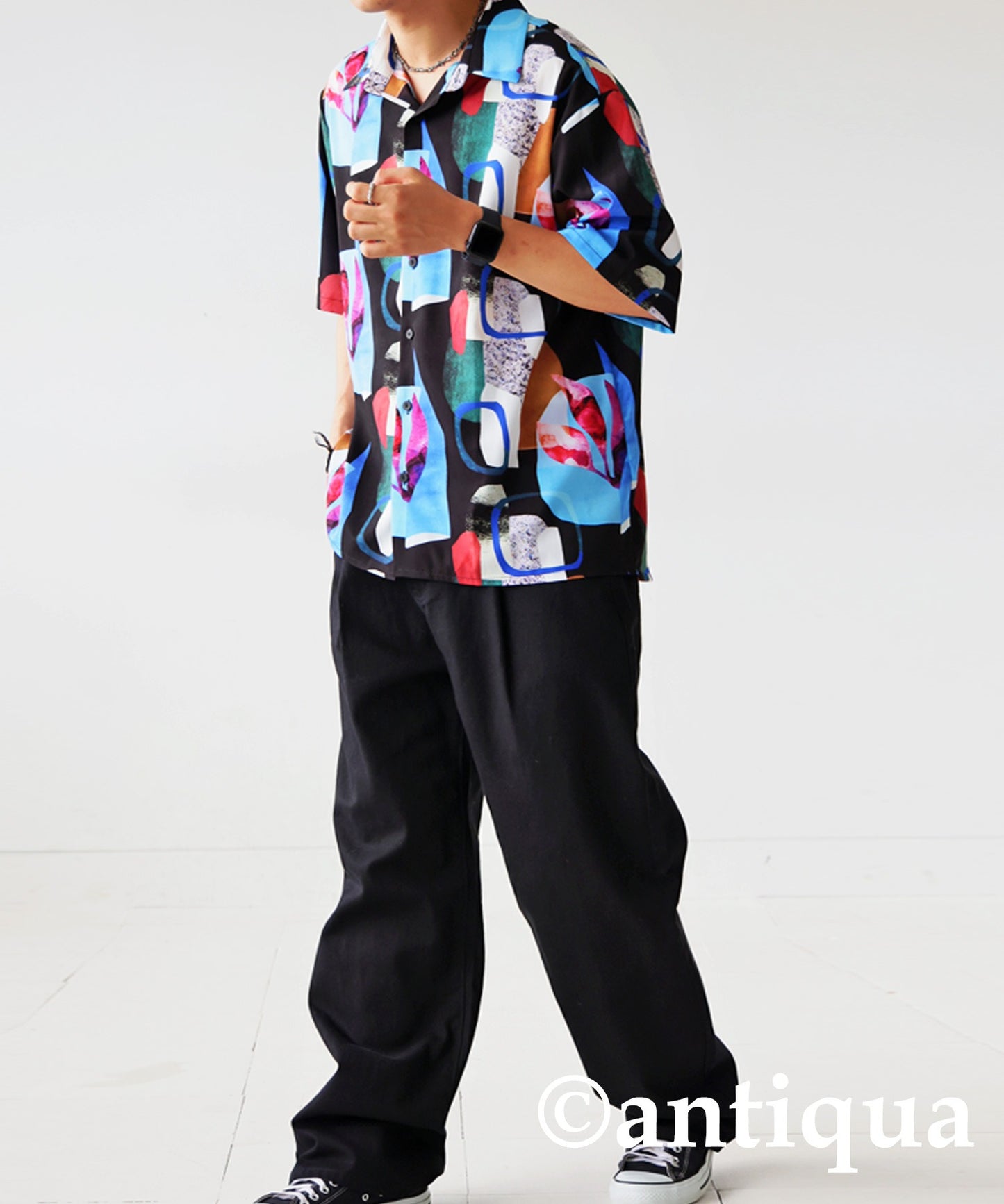 Art Print Design Shirt Men’s