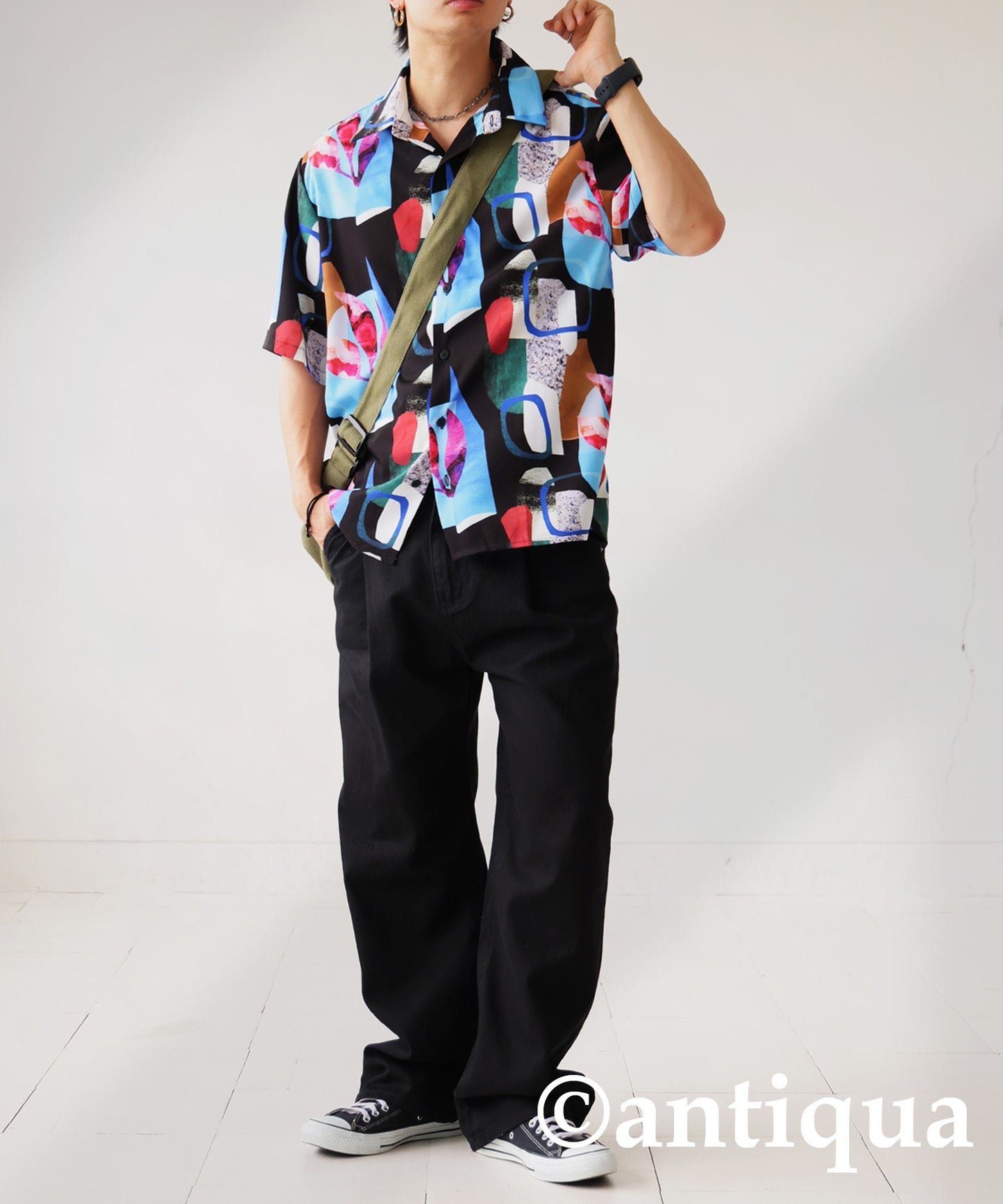 Art Print Design Shirt Men’s