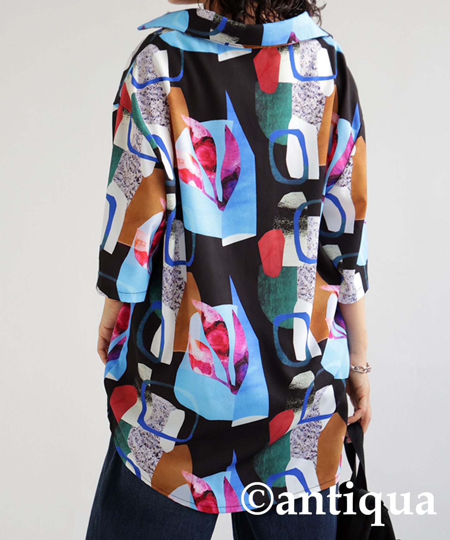 Art Print Design Shirt Ladies