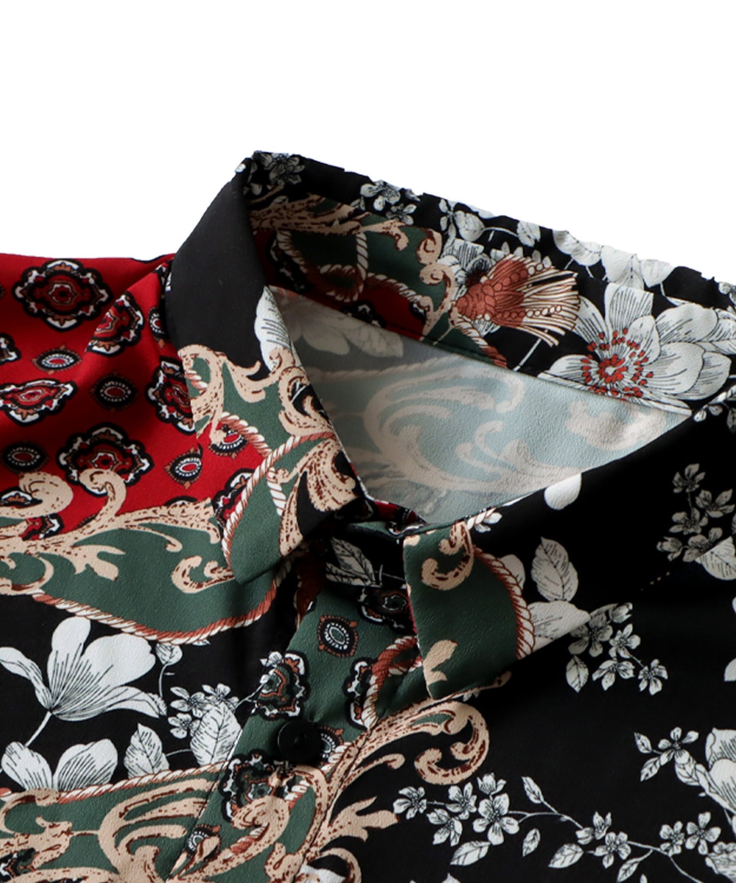 Antique Pattern Shirt Ladies