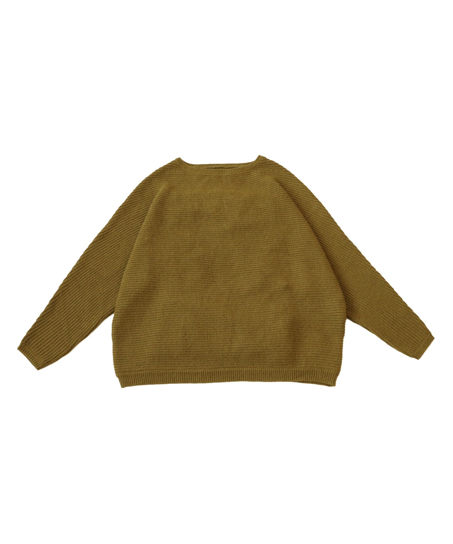 Boat neck Dolman knit tops Ladies