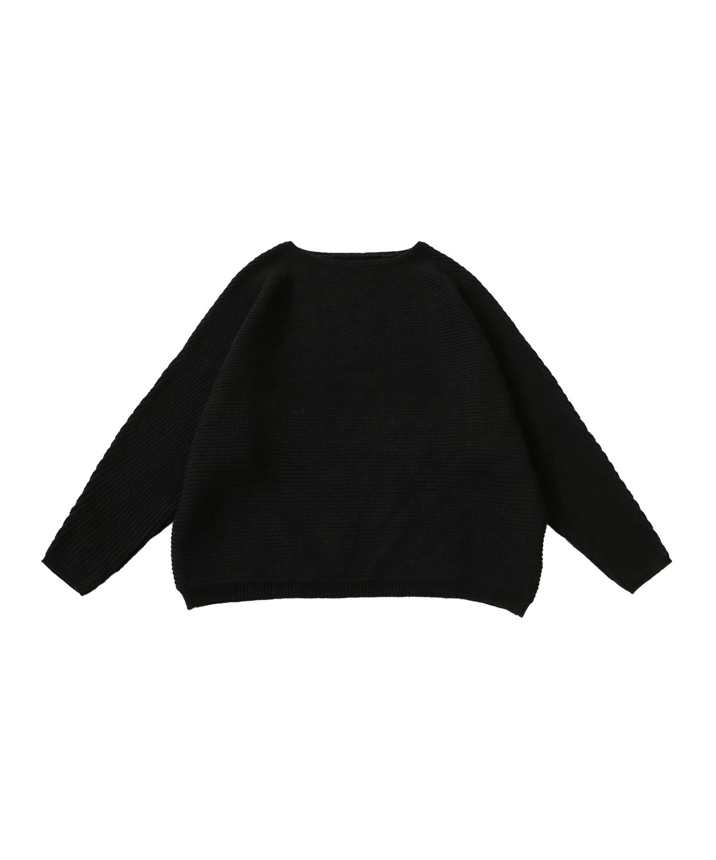 Boat neck Dolman knit tops Ladies