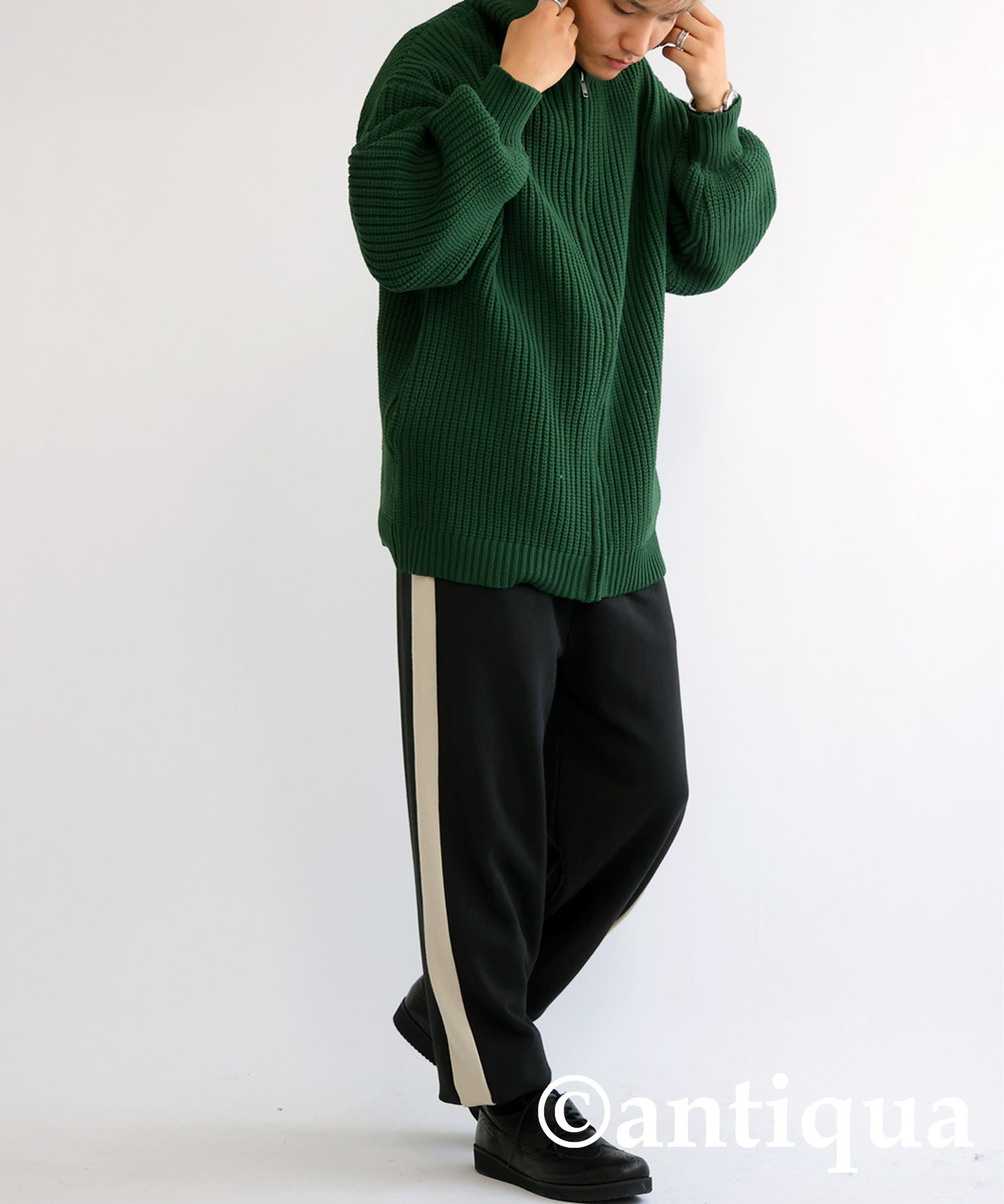 Sponge Knit Hoodie Men's