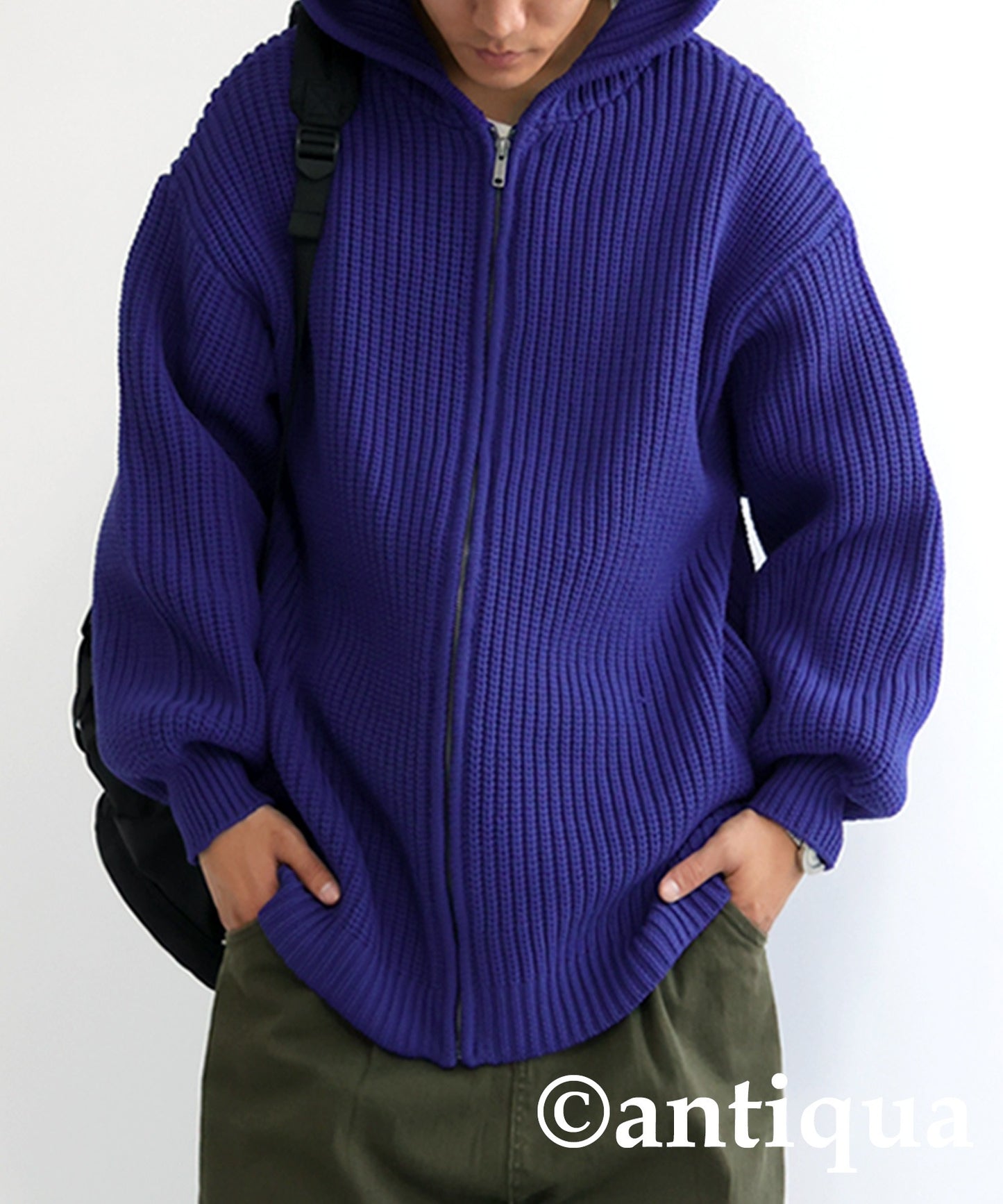 Sponge Knit Hoodie Men's