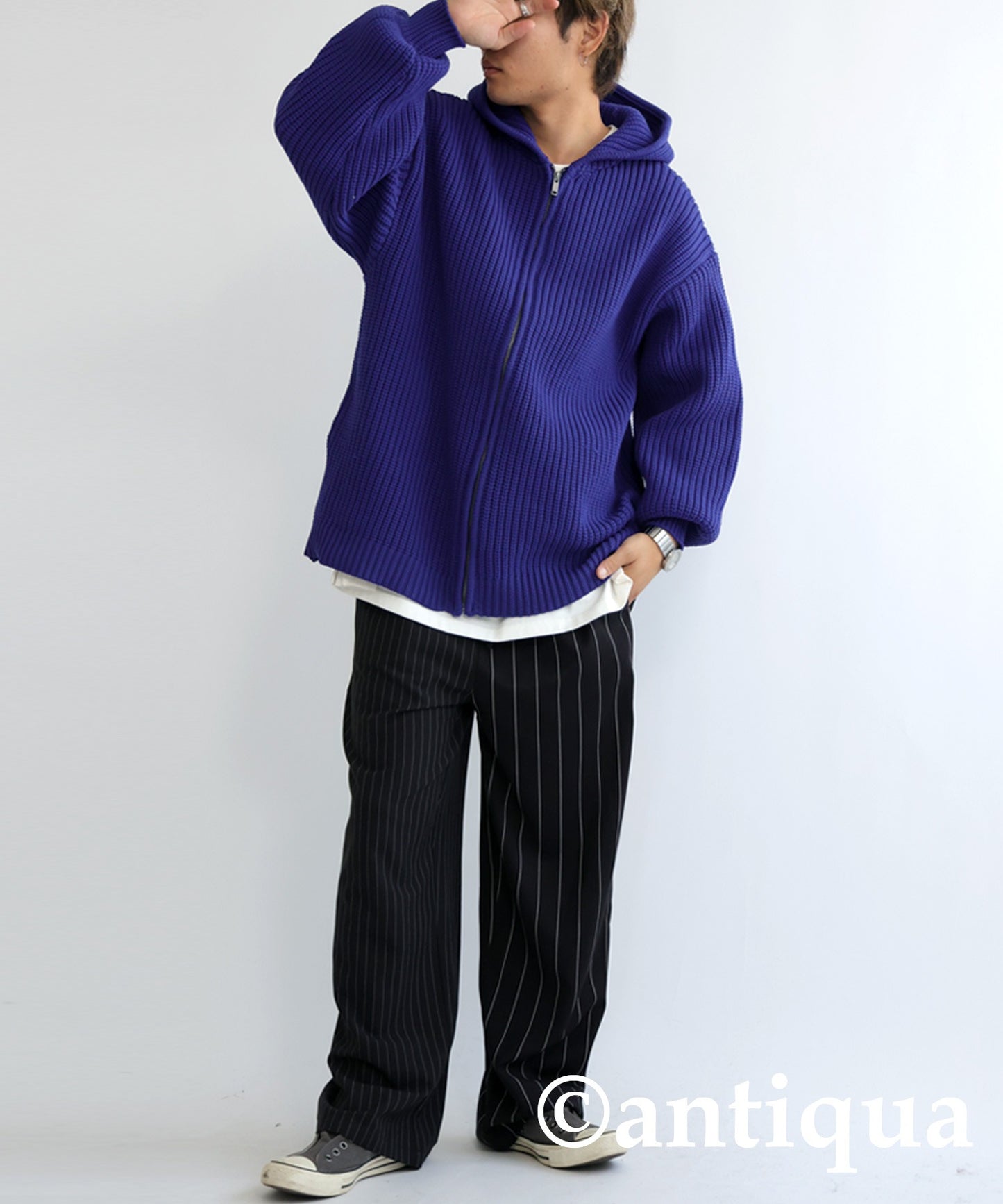 Sponge Knit Hoodie Men's