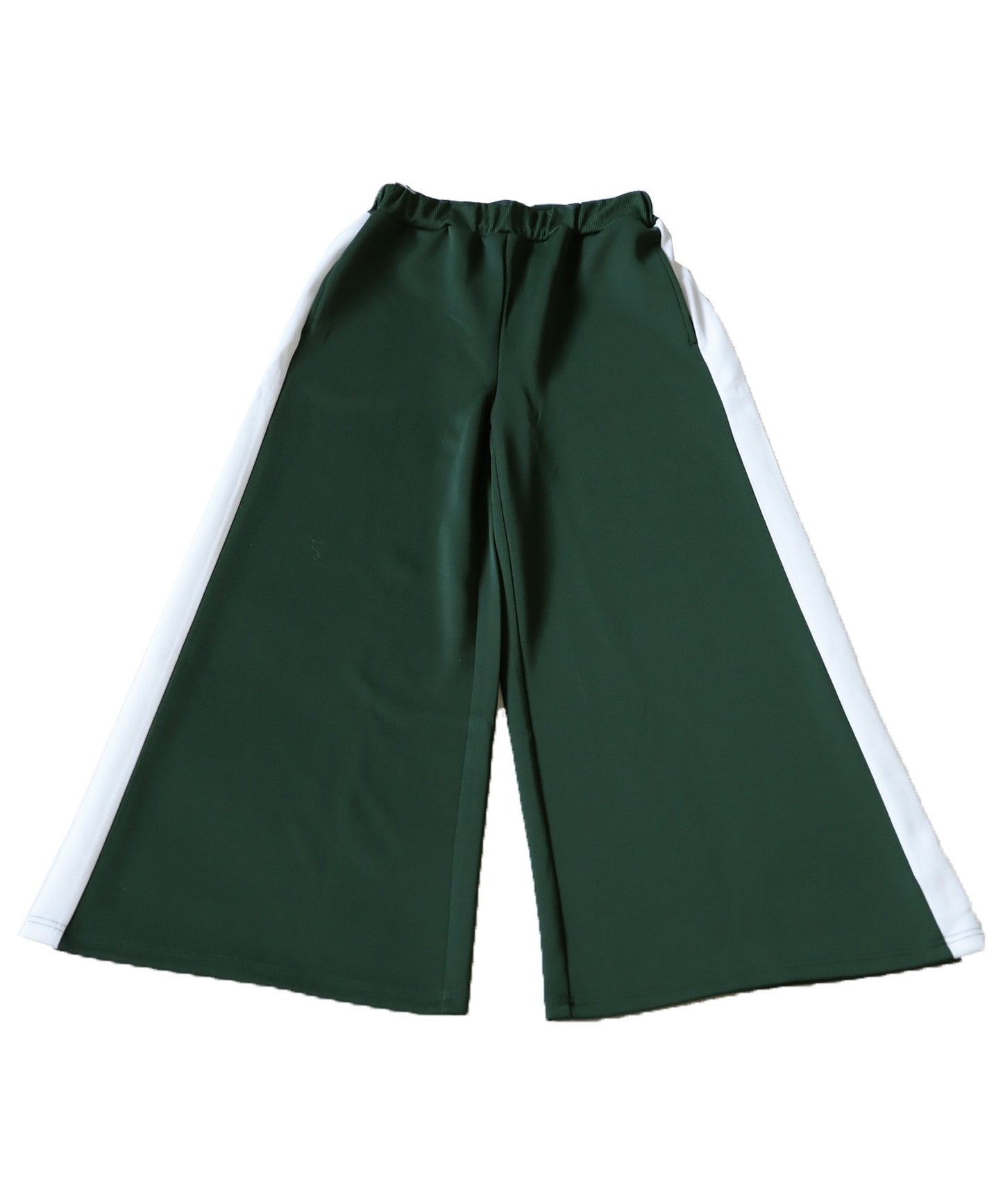 Line color wide pants Ladies