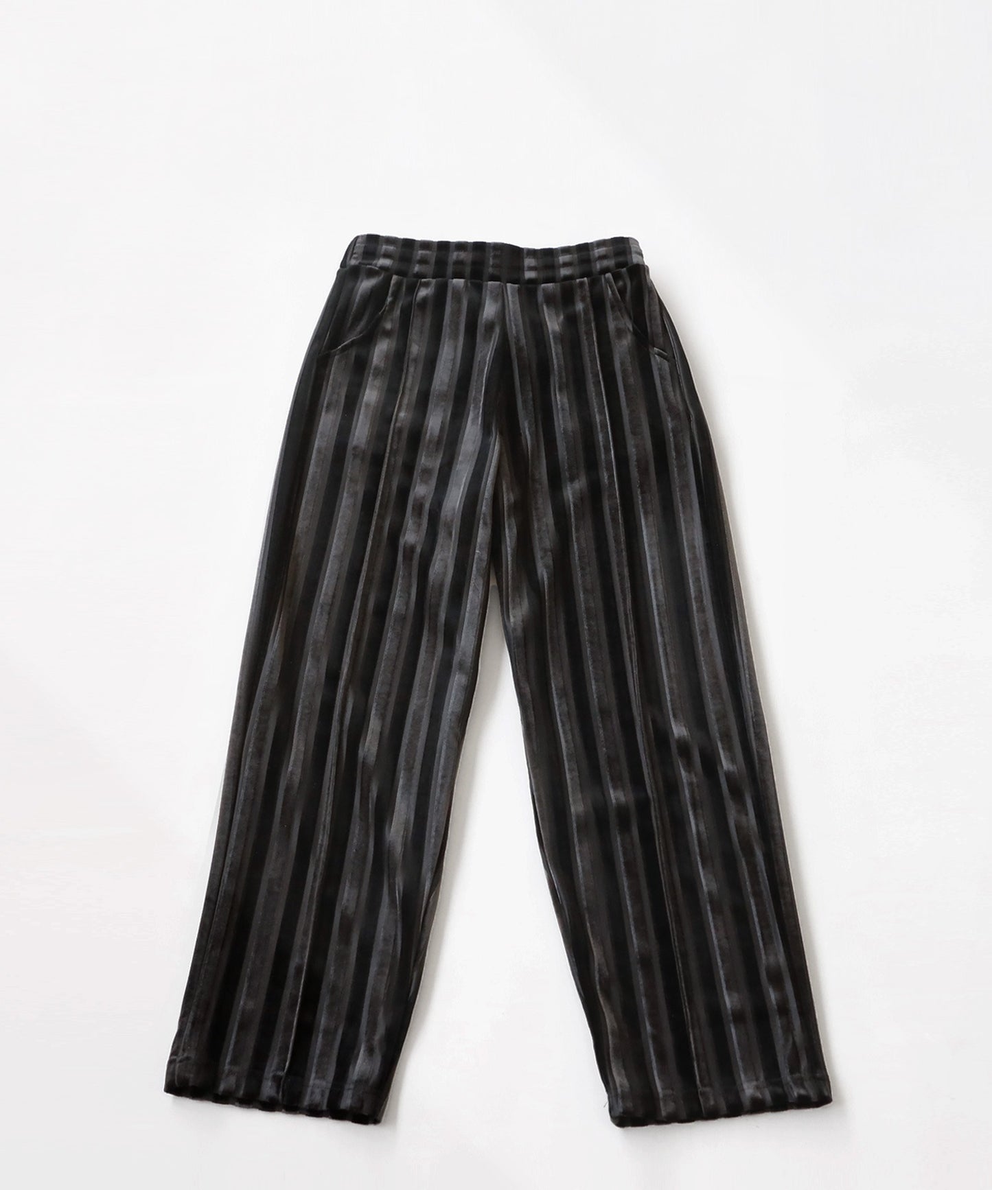 Stripe Velour Pants Ladies