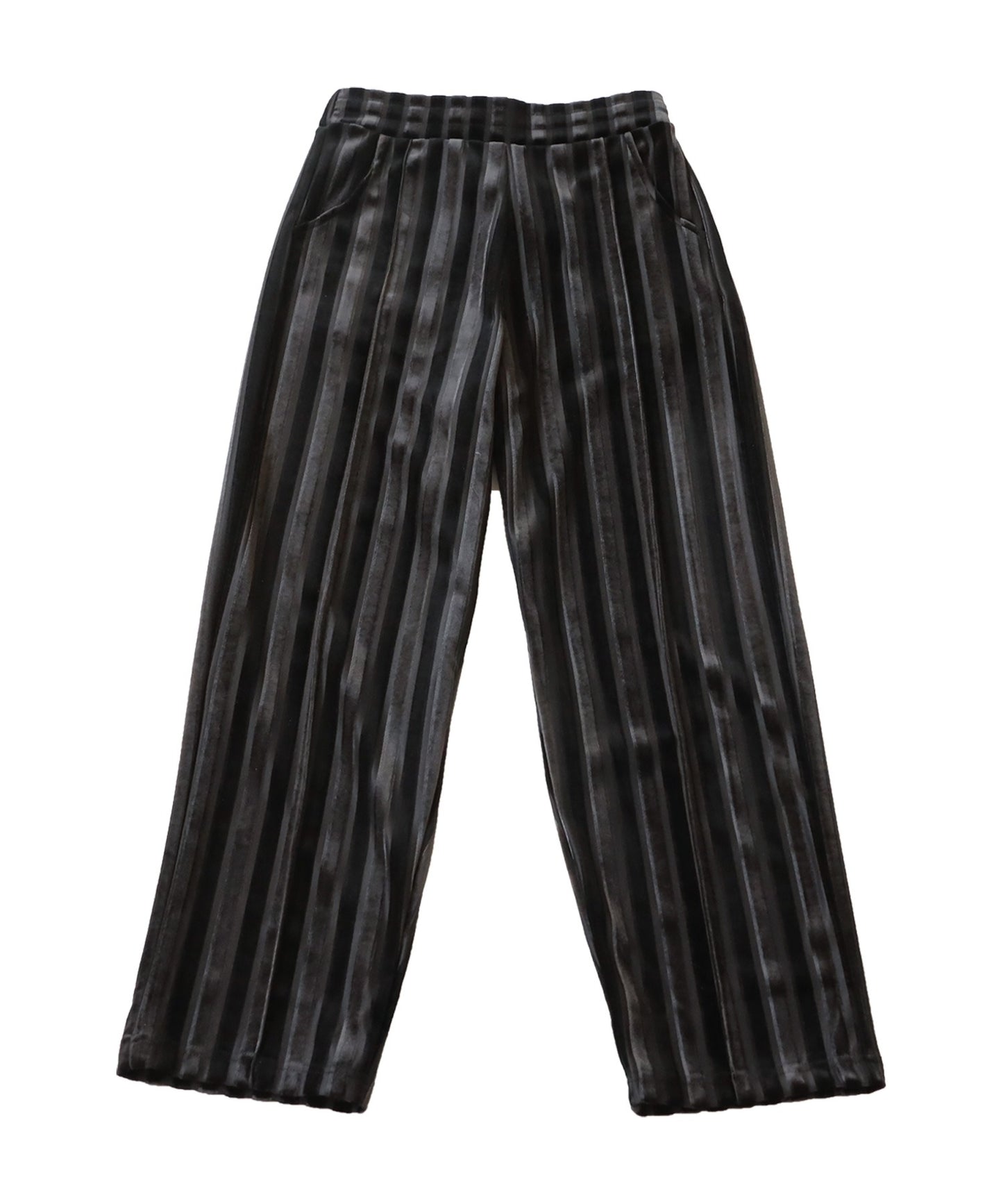 Stripe Velour Pants Ladies