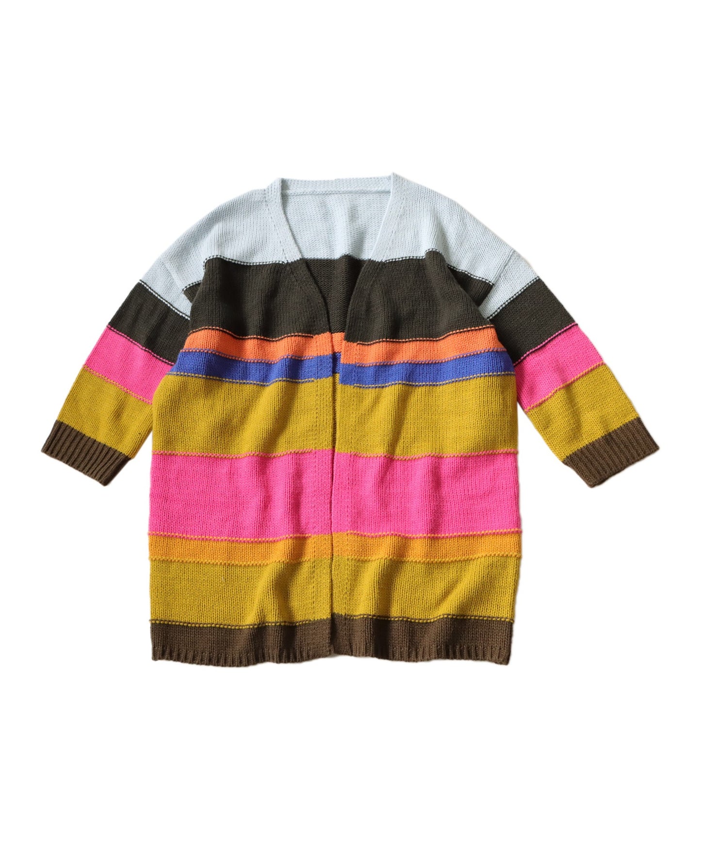 Border Knit Cardigan Men's