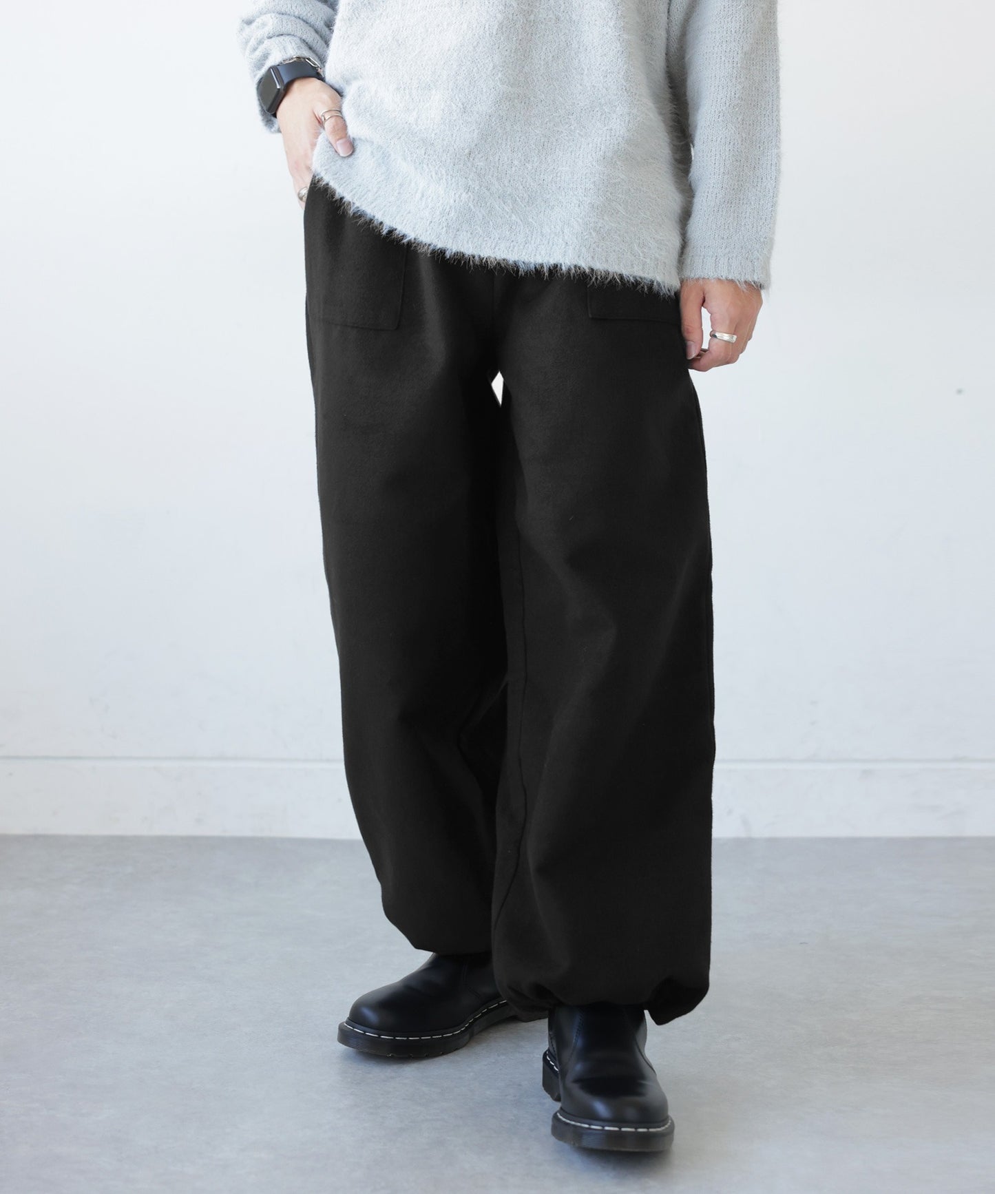 Woollike Drop Pants Men's