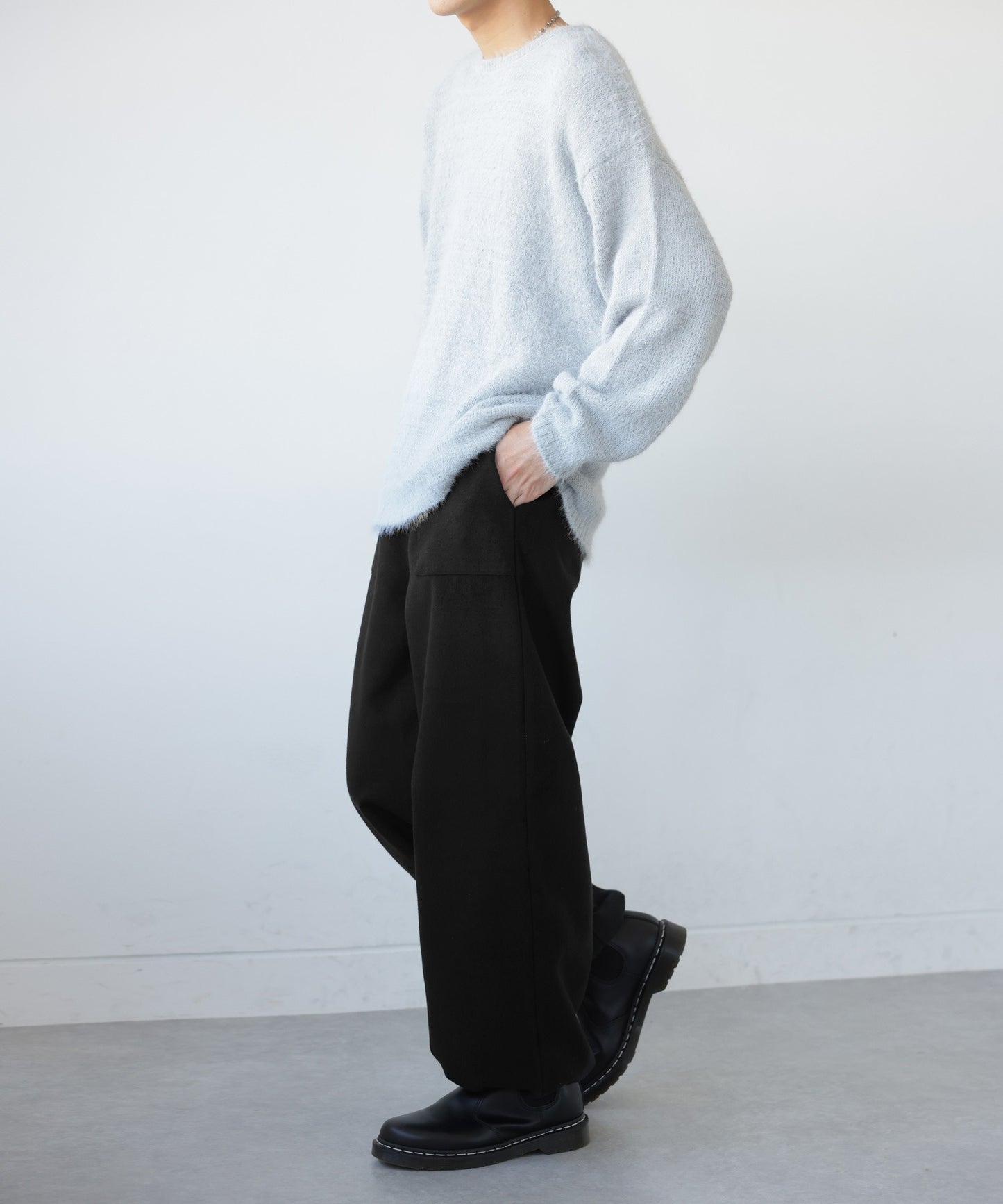 Woollike Drop Pants Men's