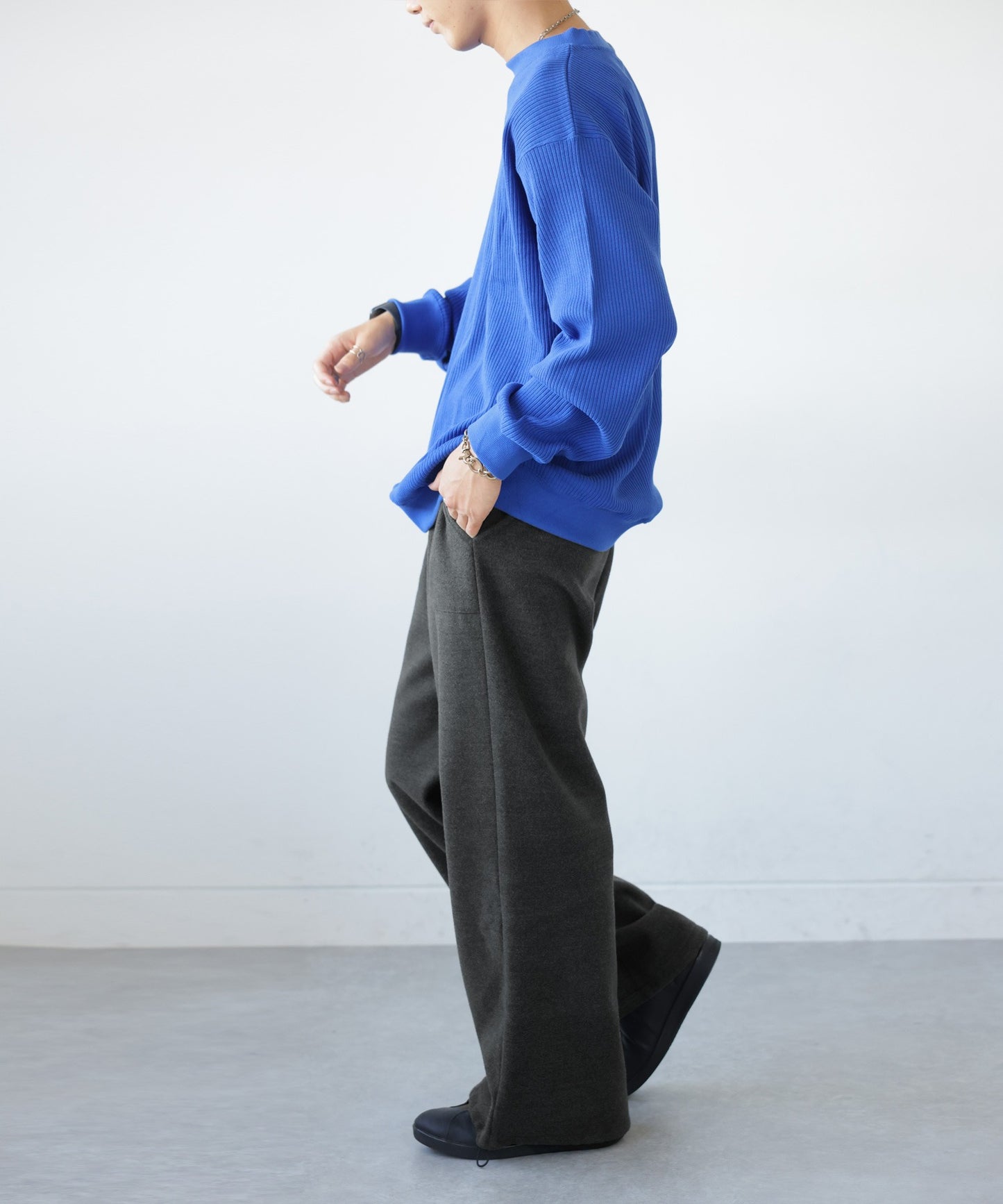 Woollike Drop Pants Men's