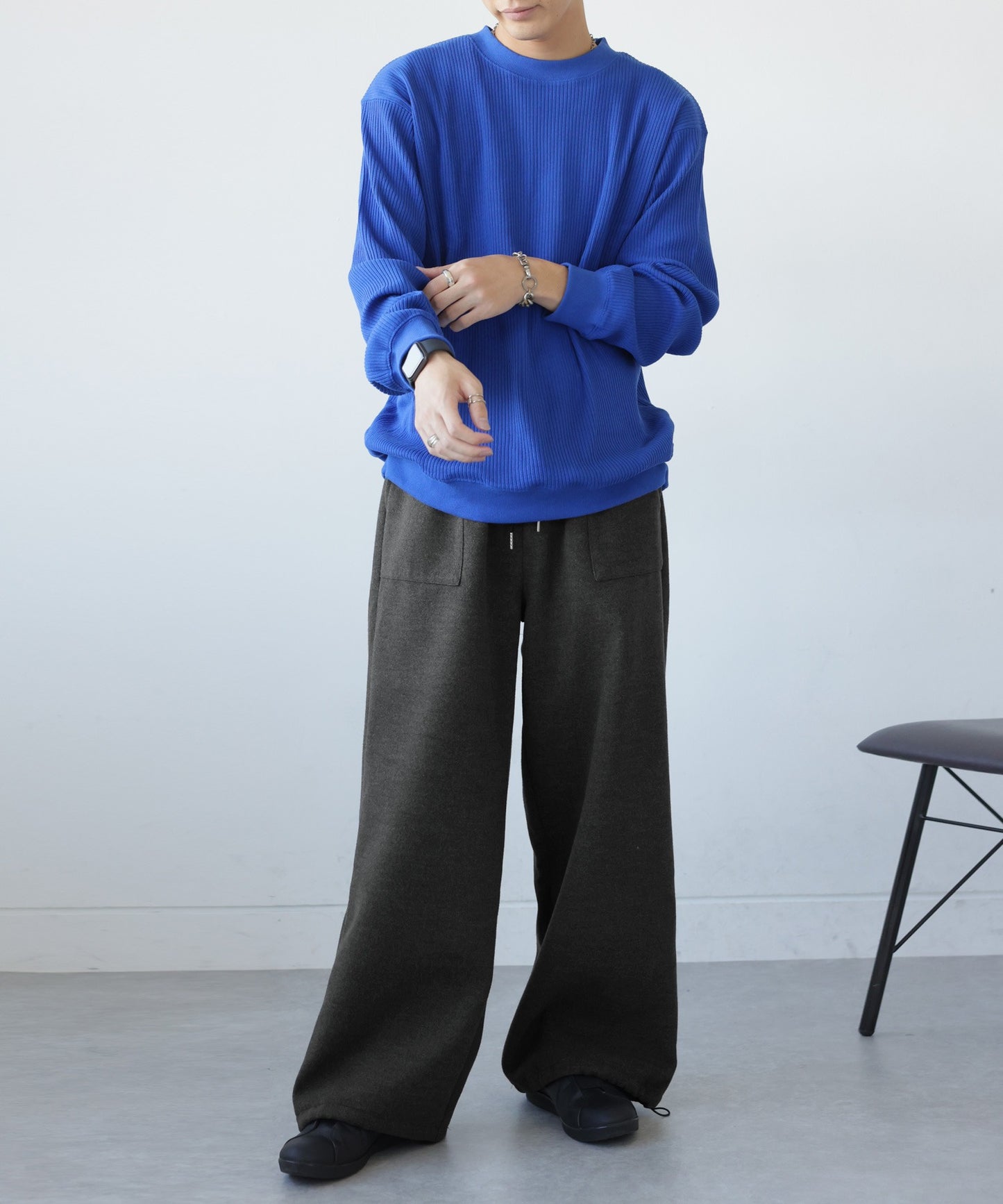 Woollike Drop Pants Men's