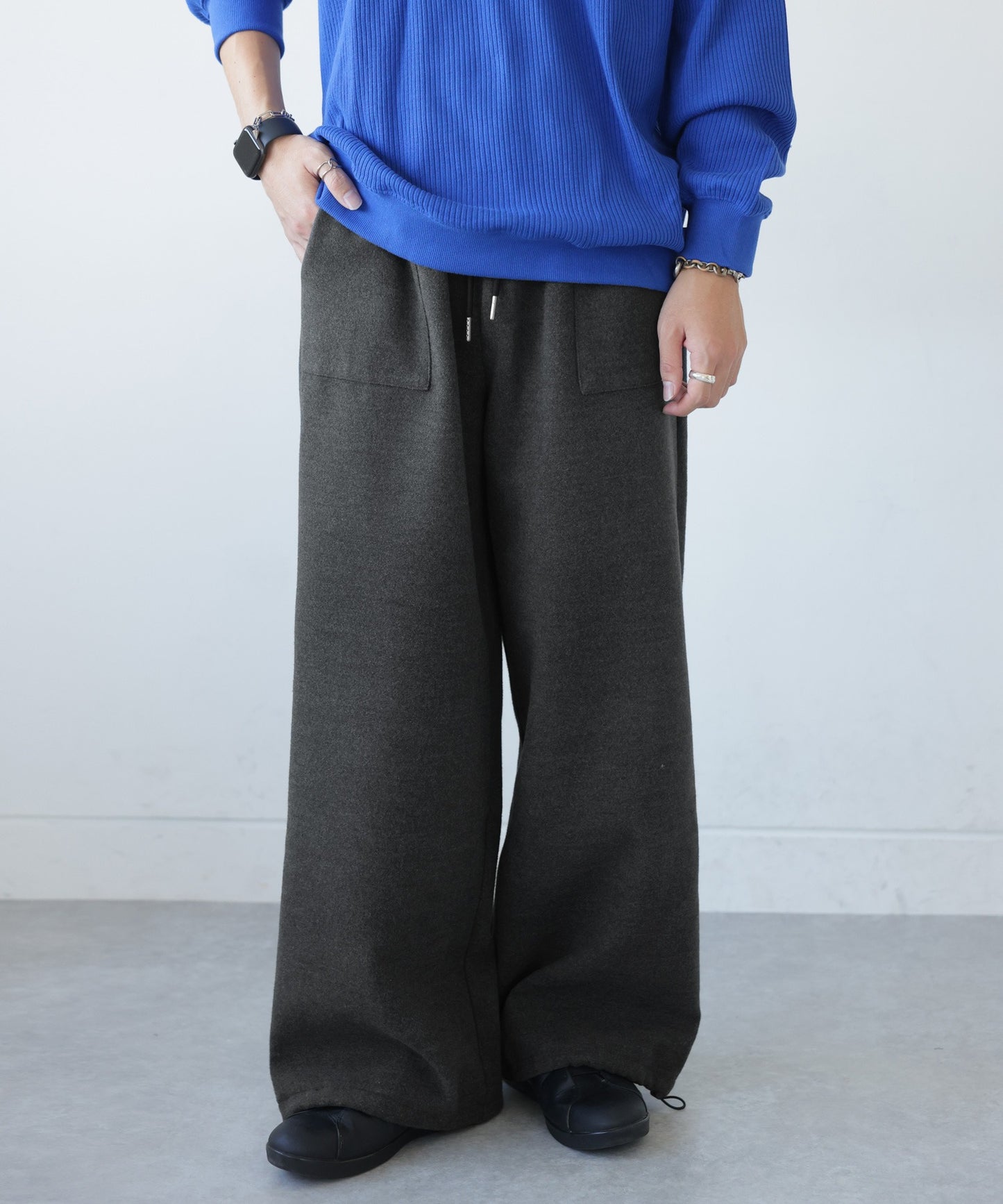 Woollike Drop Pants Men's