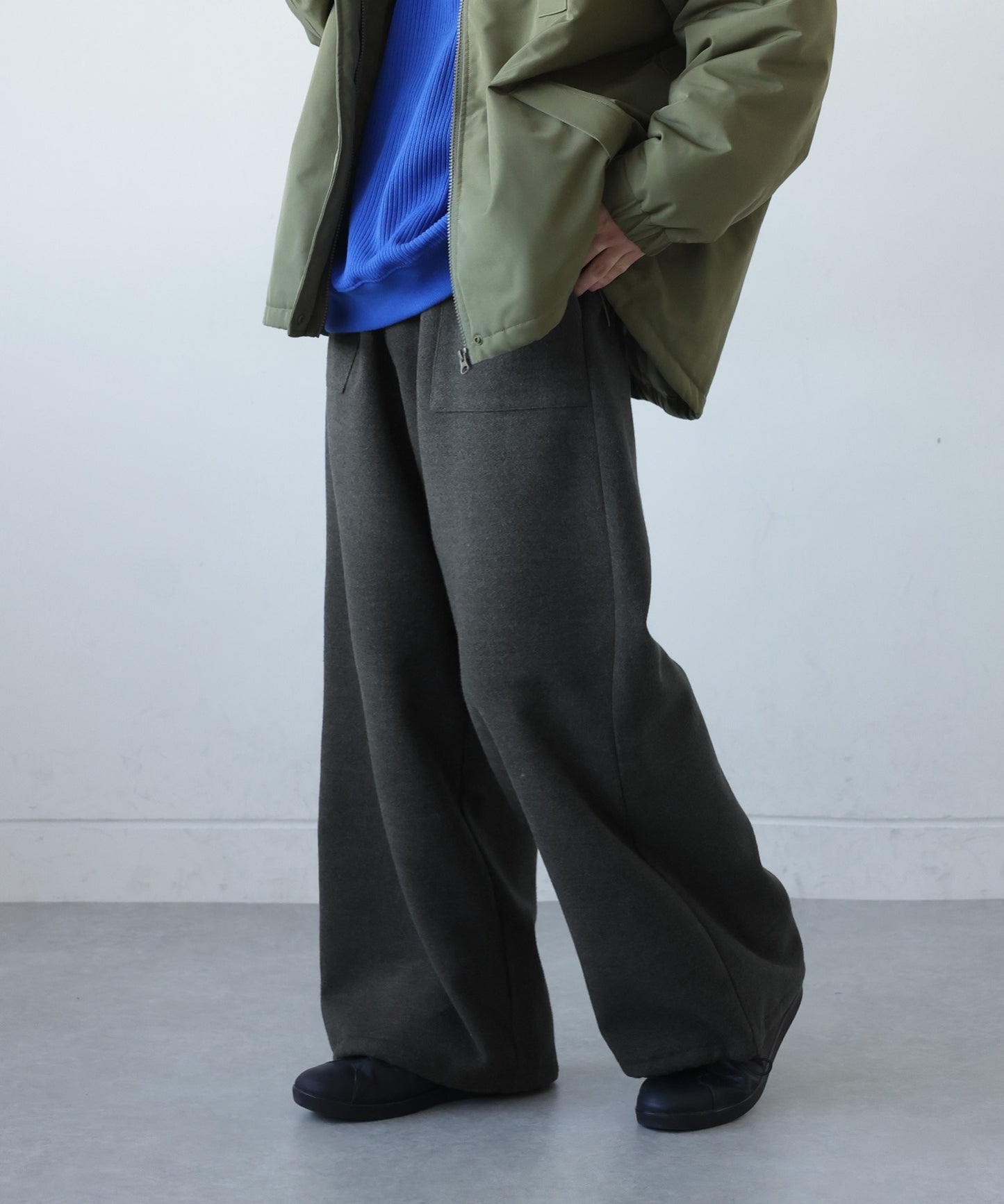 Woollike Drop Pants Men's