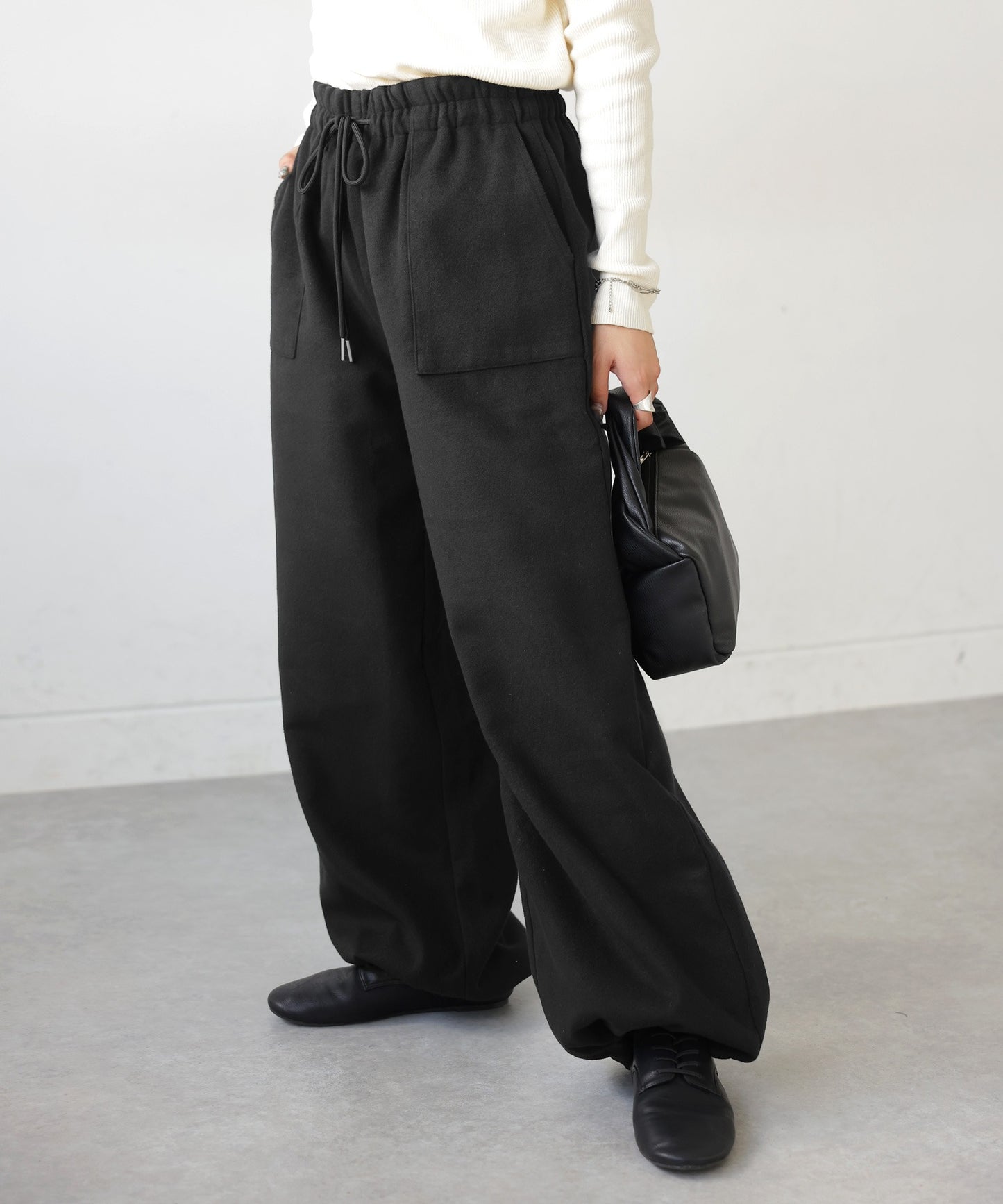 Woollike Drop Pants Ladies