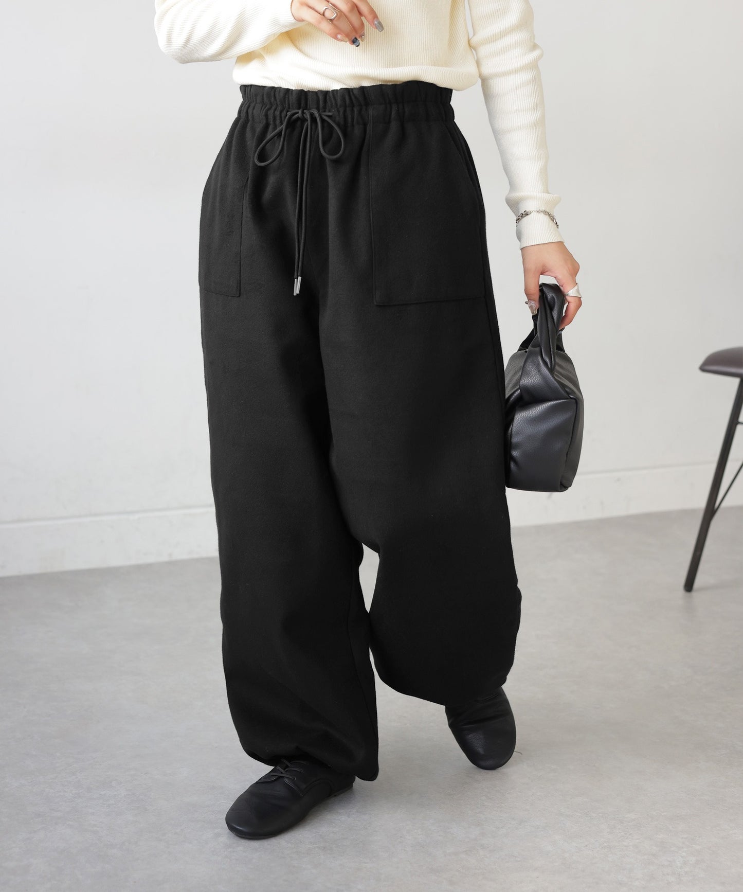 Woollike Drop Pants Ladies