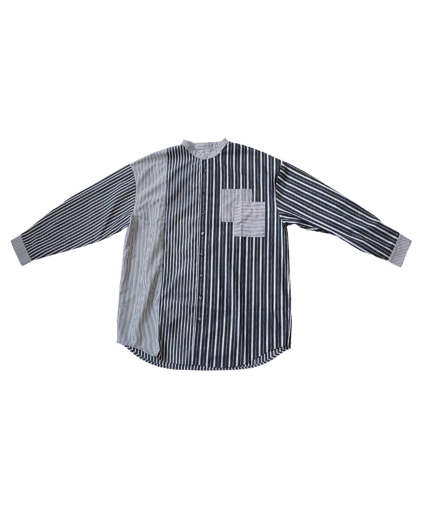 Striped Pattern Shirt Ladies