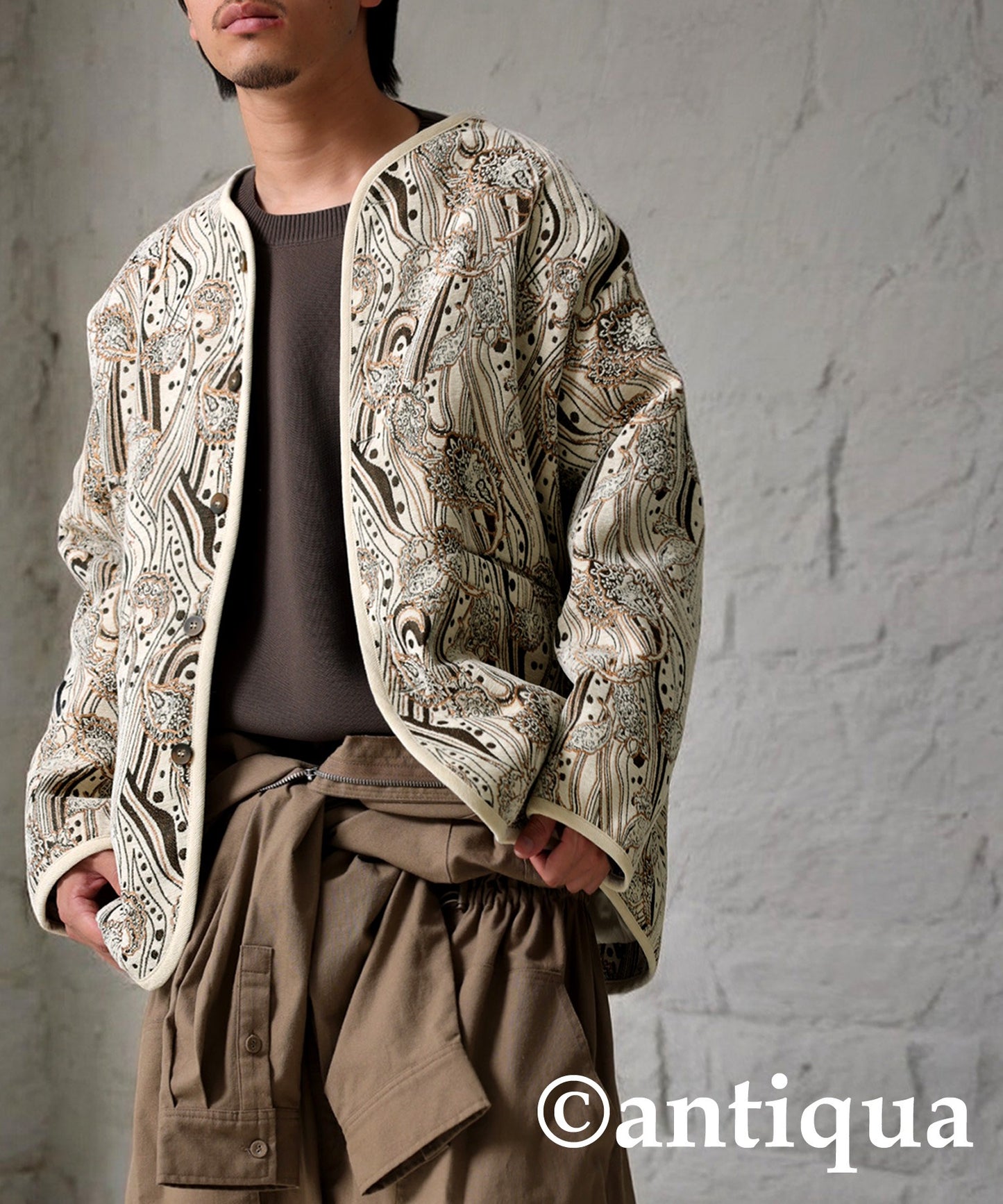 Jacquard Jacket Men's