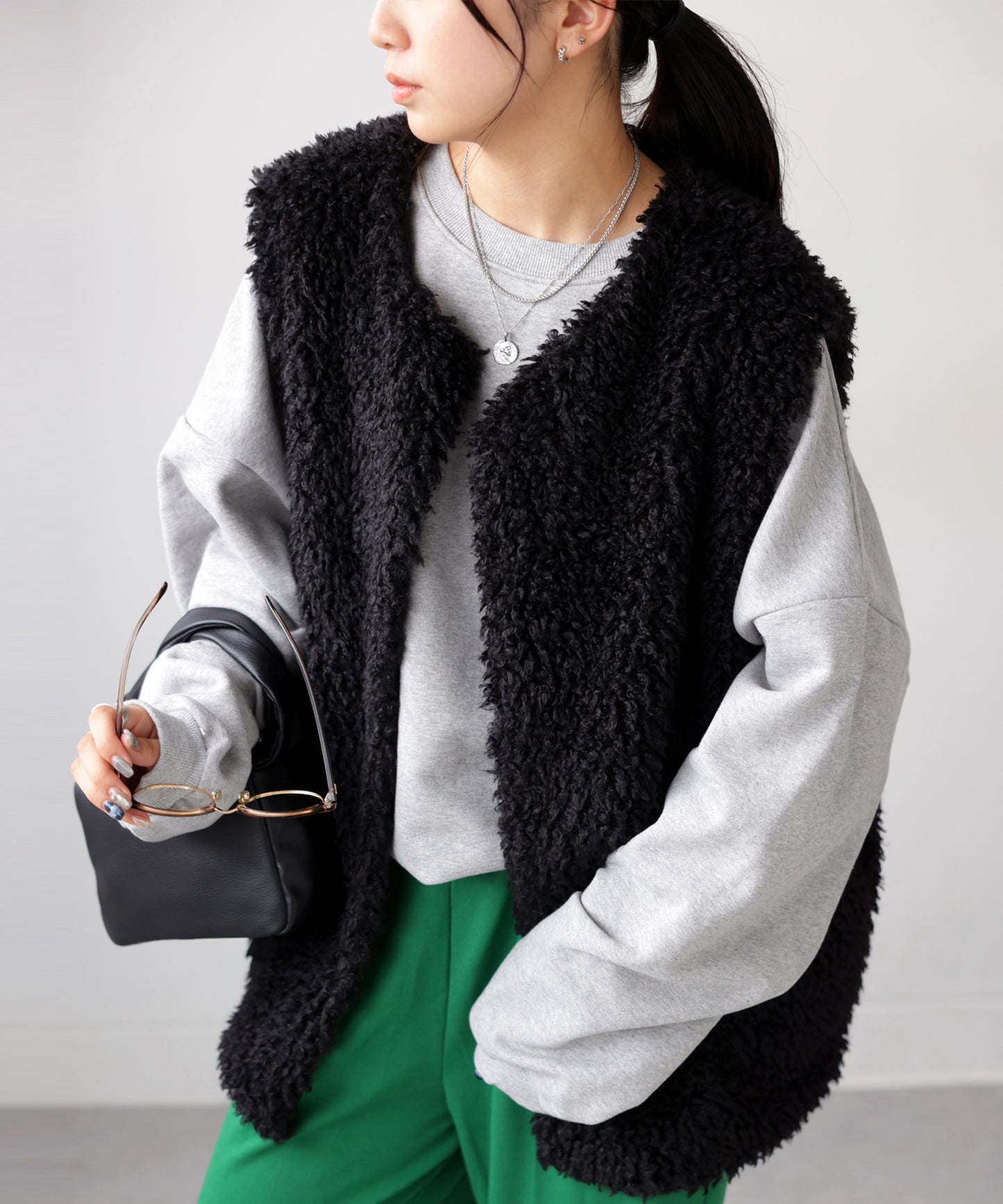 Volume Fur Vest Ladies