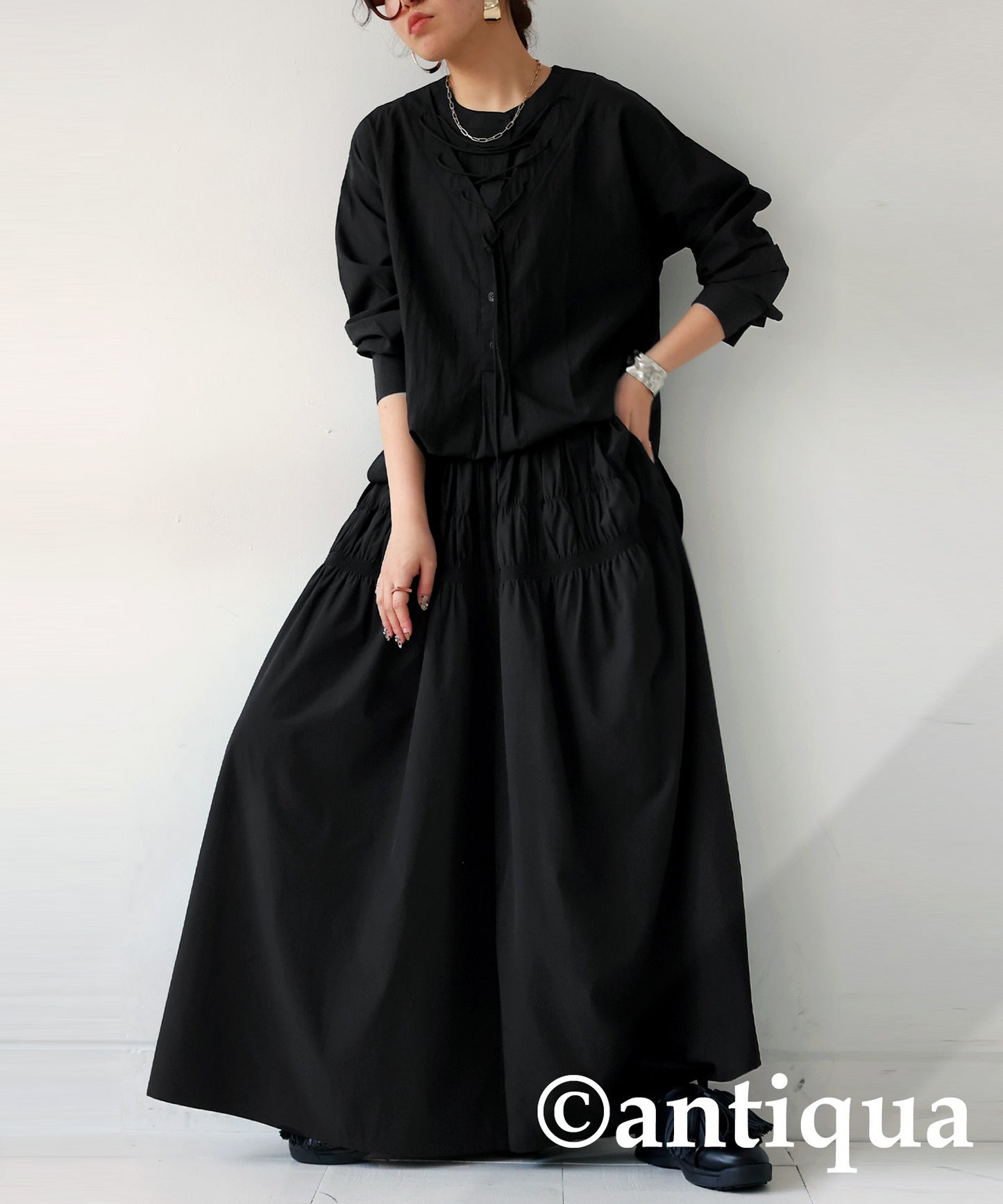 Shiring Wide Pants Ladies