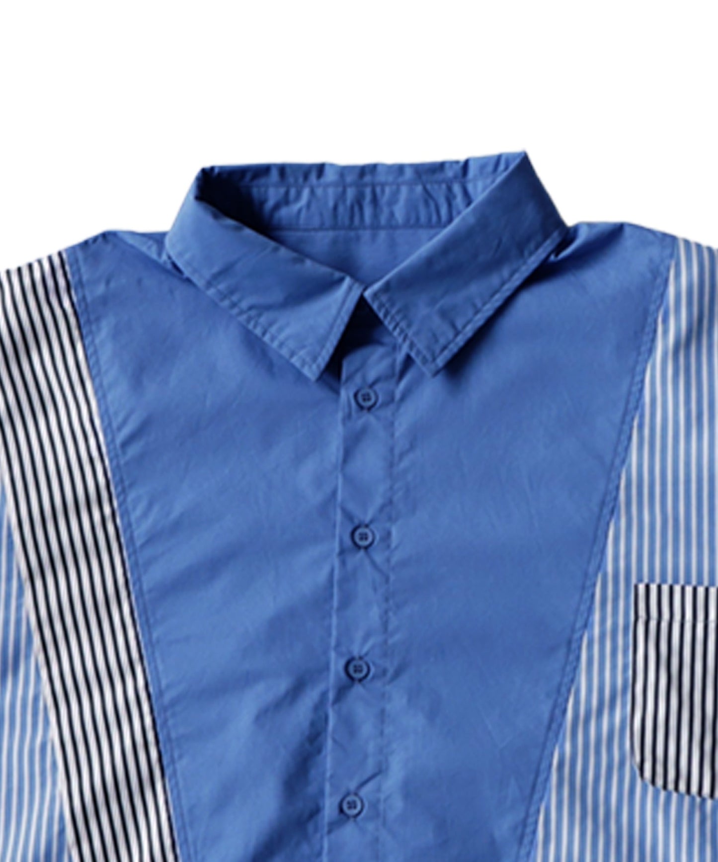 Striped Pattern Shirt Men's