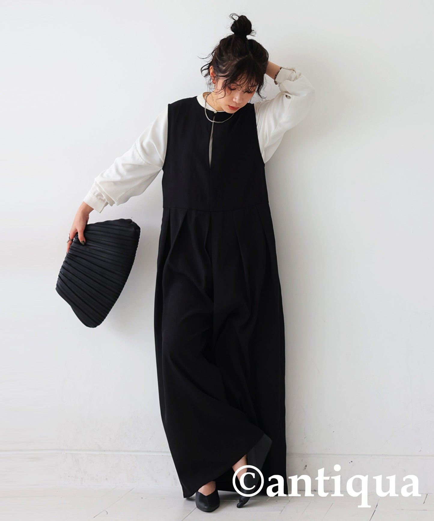 Wide Silhouette Jumpsuit Ladies