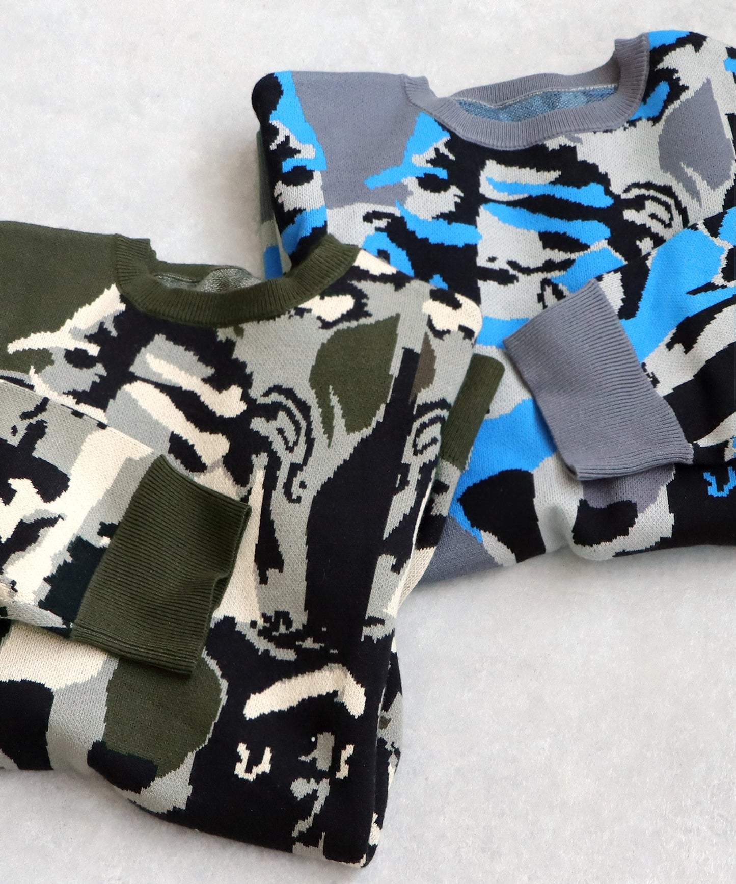 Camouflage Knit Men's