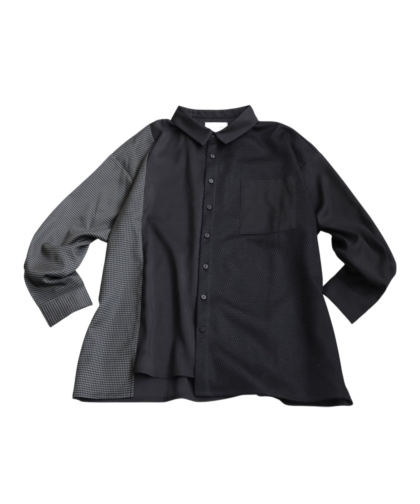 Men's Shirt With Different Materials