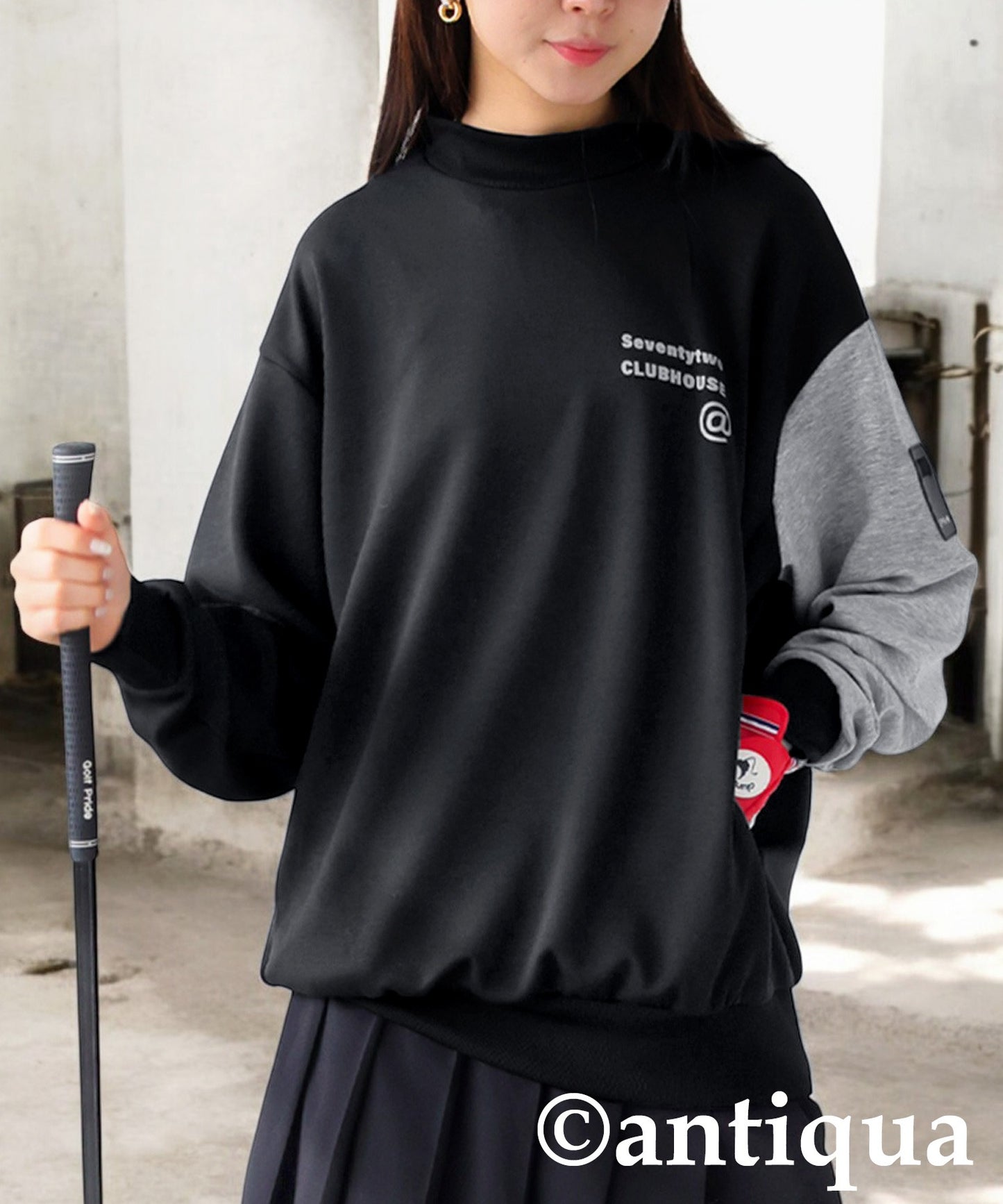 ANTIQUA GOLF×STCH Ponte Tops Ladies