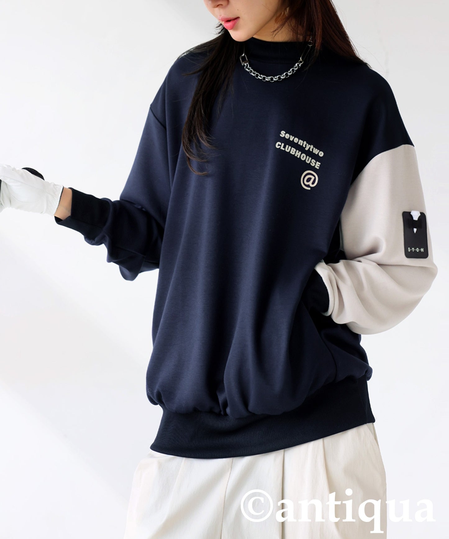 ANTIQUA GOLF×STCH Ponte Tops Ladies