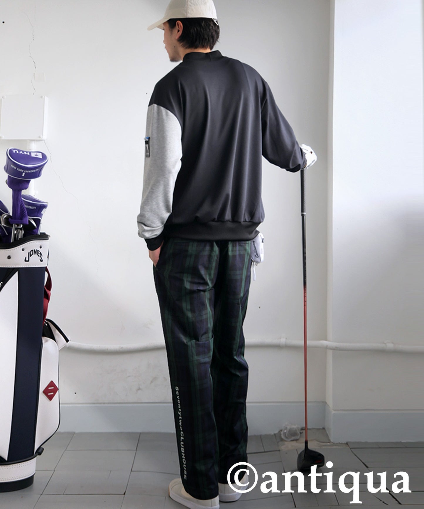 ANTIQUA GOLF×STCH Punch Tops Men's