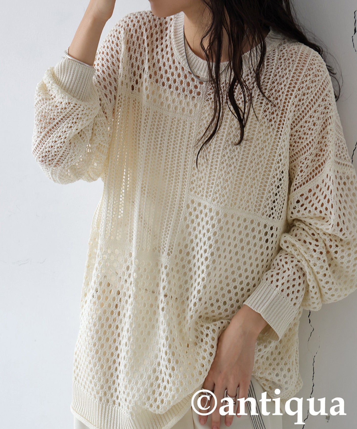 Openwork Summer Knit Ladies