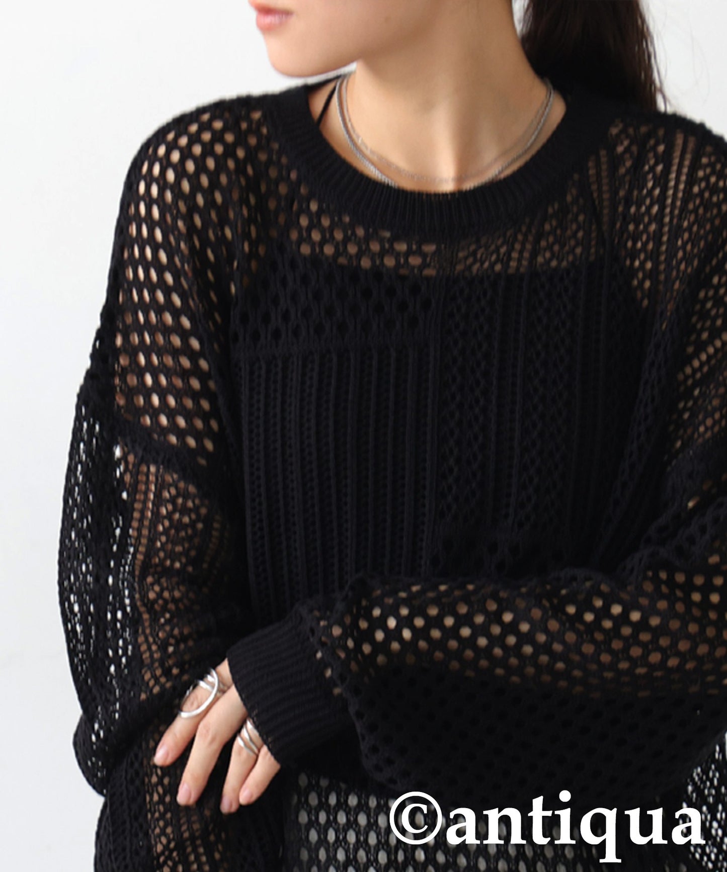 Openwork Summer Knit Ladies