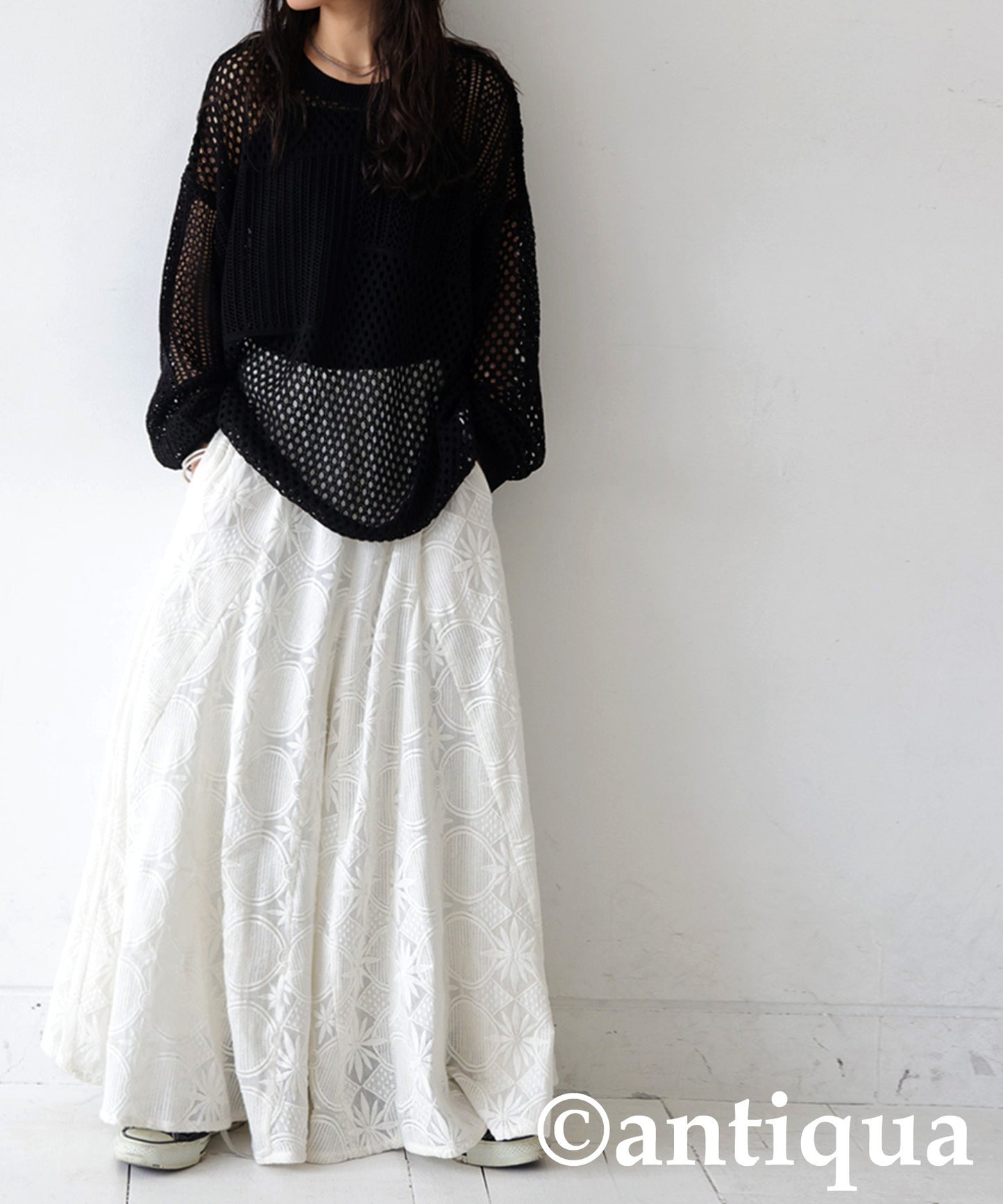 Openwork Summer Knit Ladies