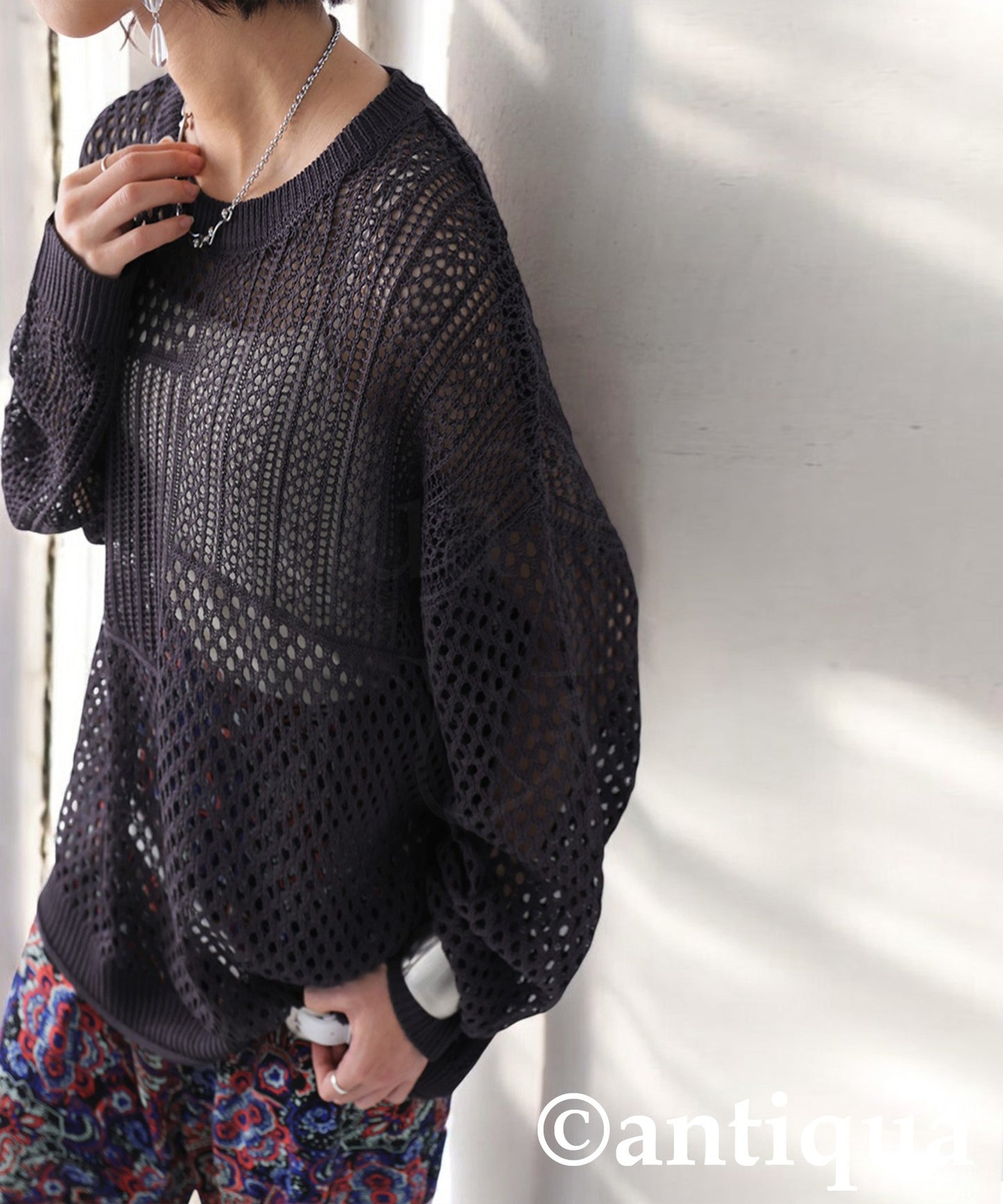 Openwork Summer Knit Ladies