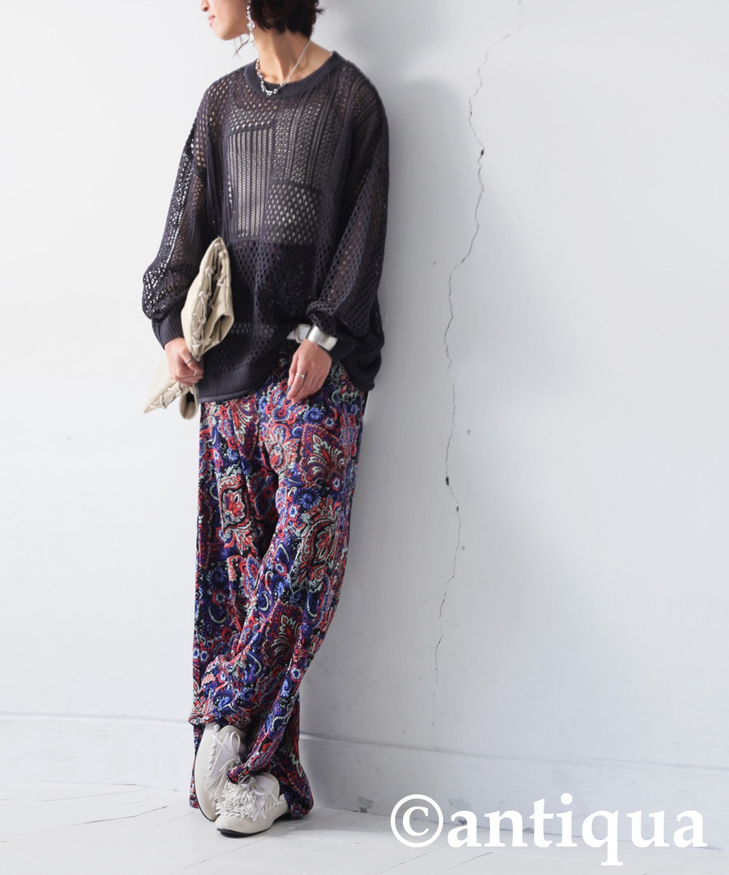 Openwork Summer Knit Ladies