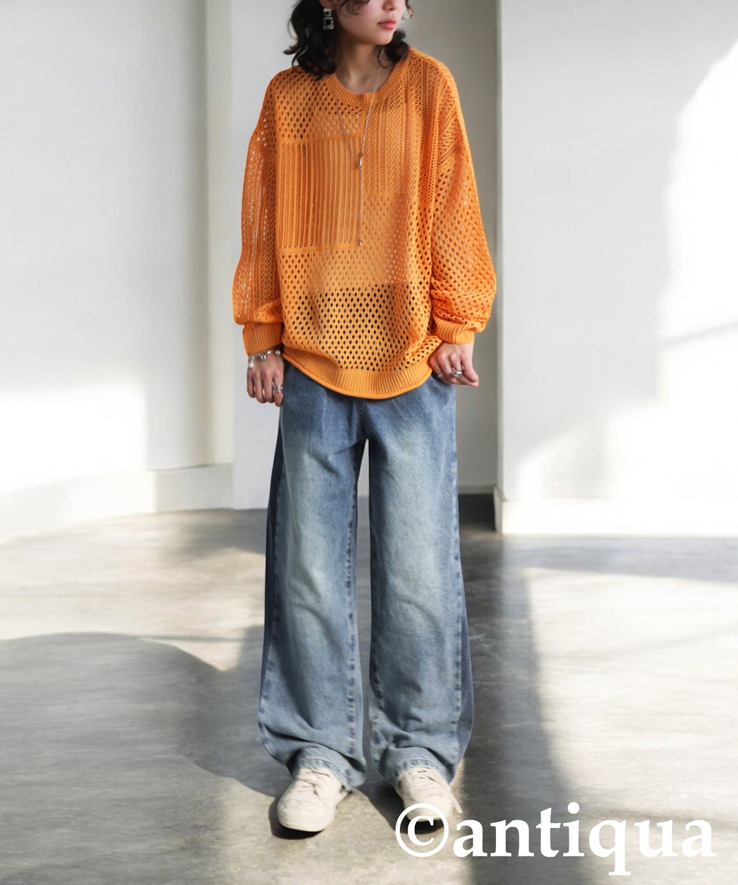 Openwork Summer Knit Ladies