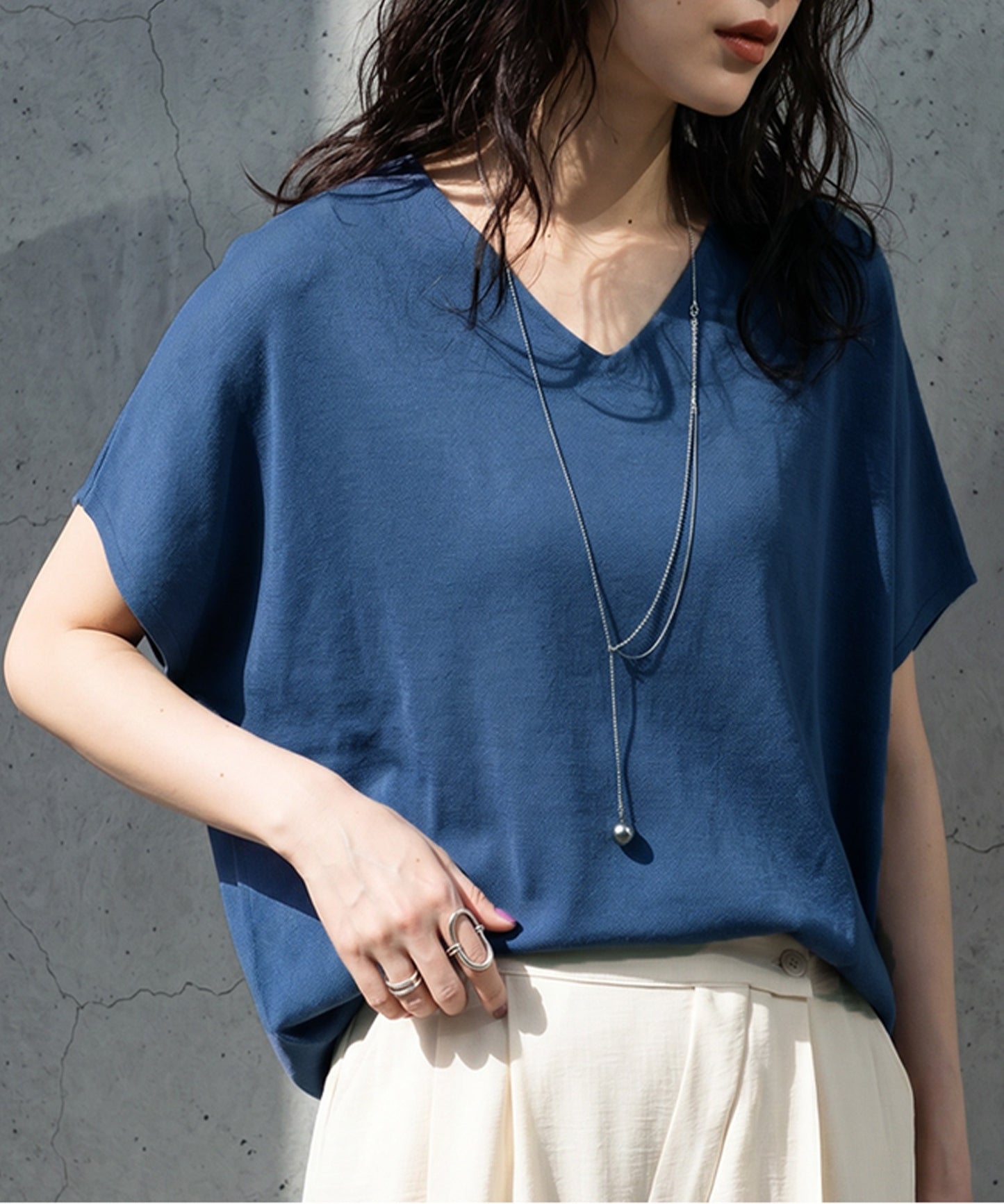 Cotton Blend Pullover Top Ladies