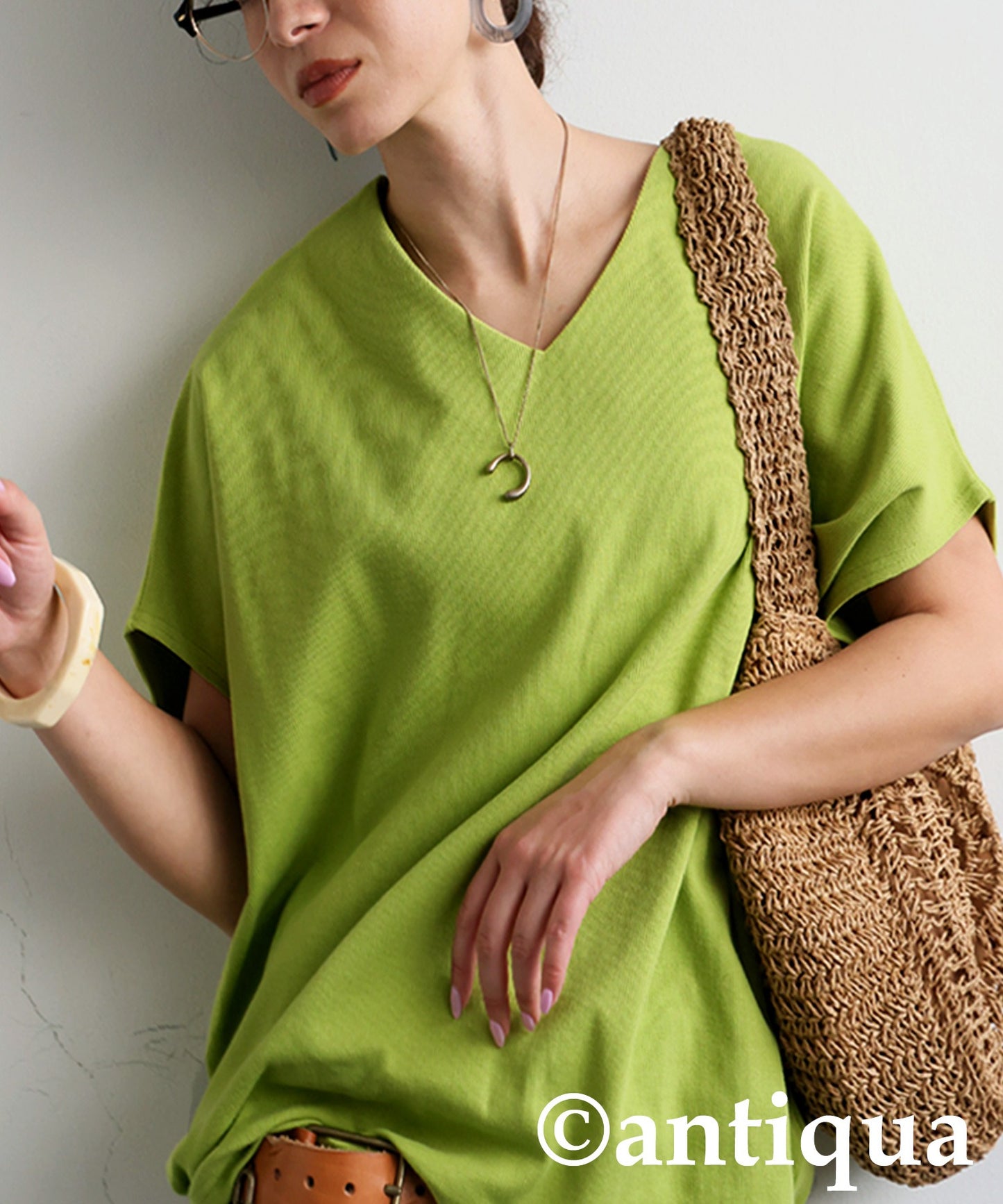 Cotton Blend Pullover Top Ladies