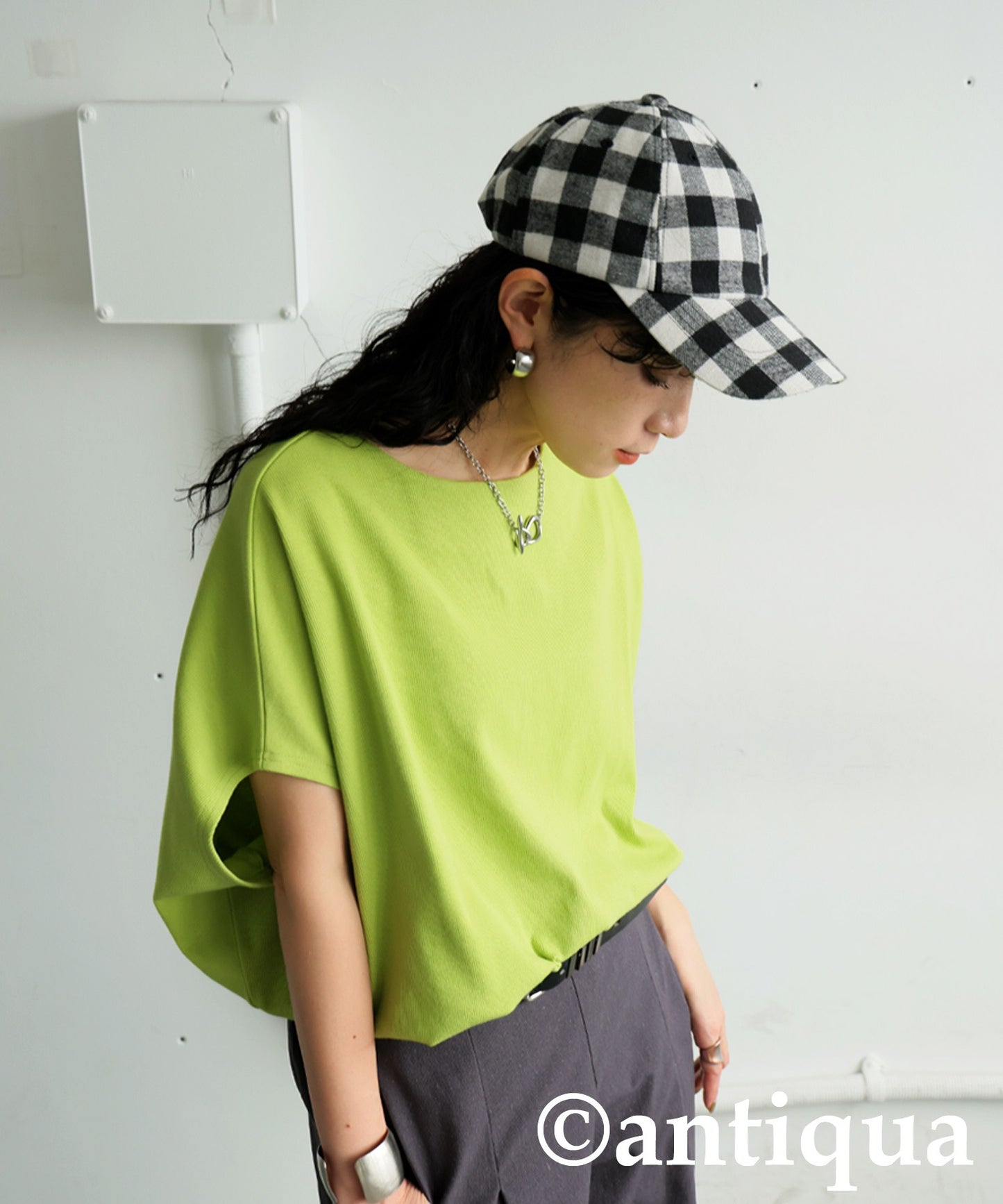 Cotton Blend Pullover Top Ladies