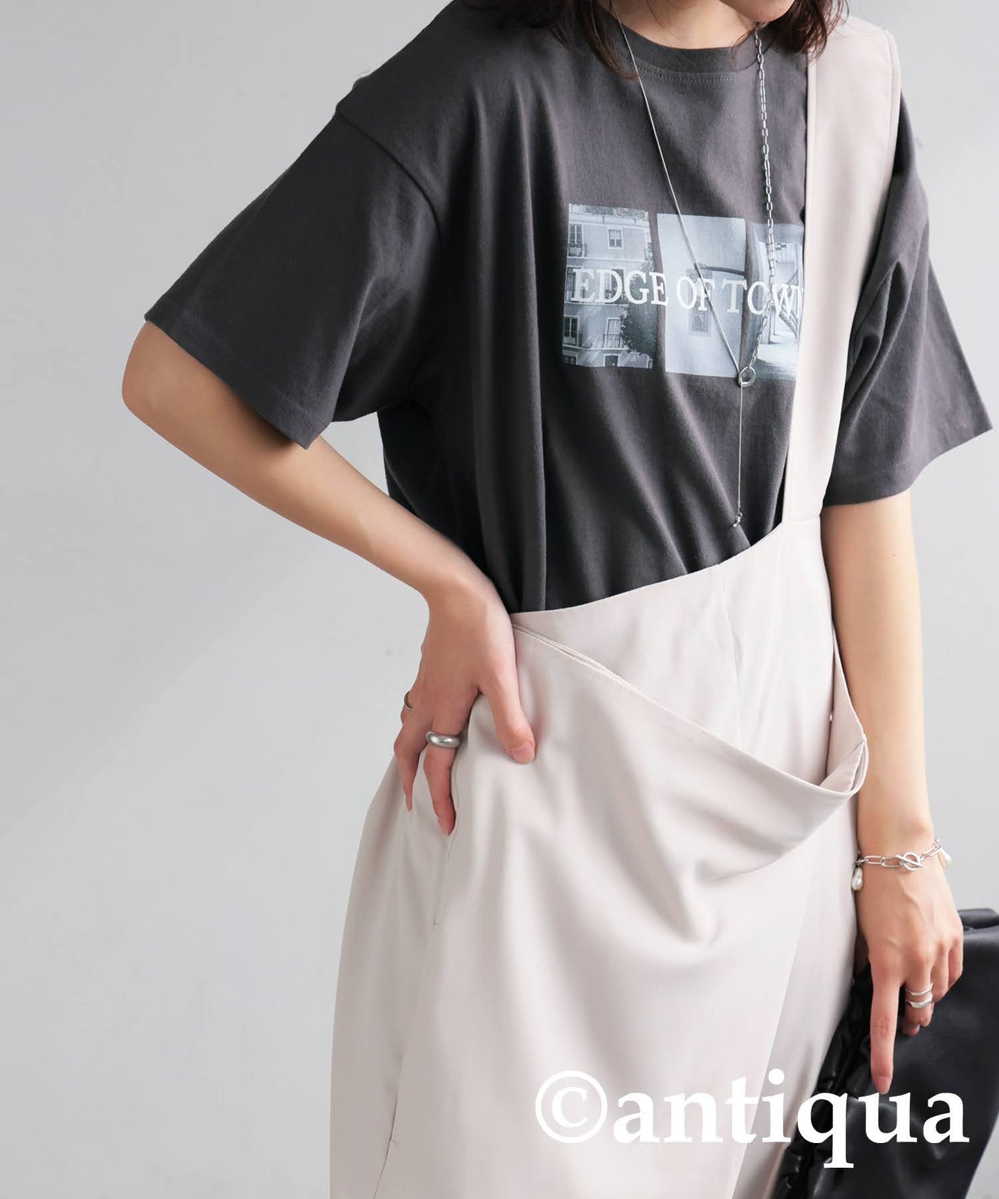 Ladies Logo Print T-Shirt