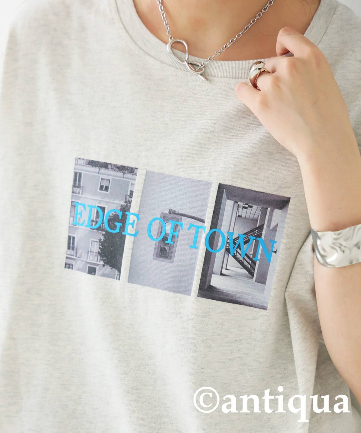 Ladies Logo Print T-Shirt