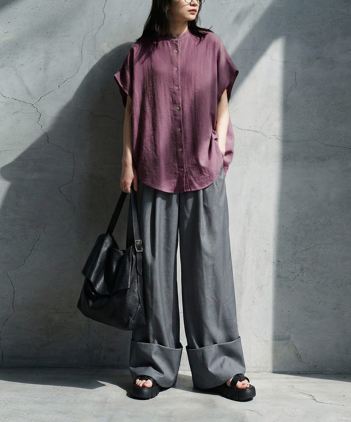 Ladies Linen-Like Shirt