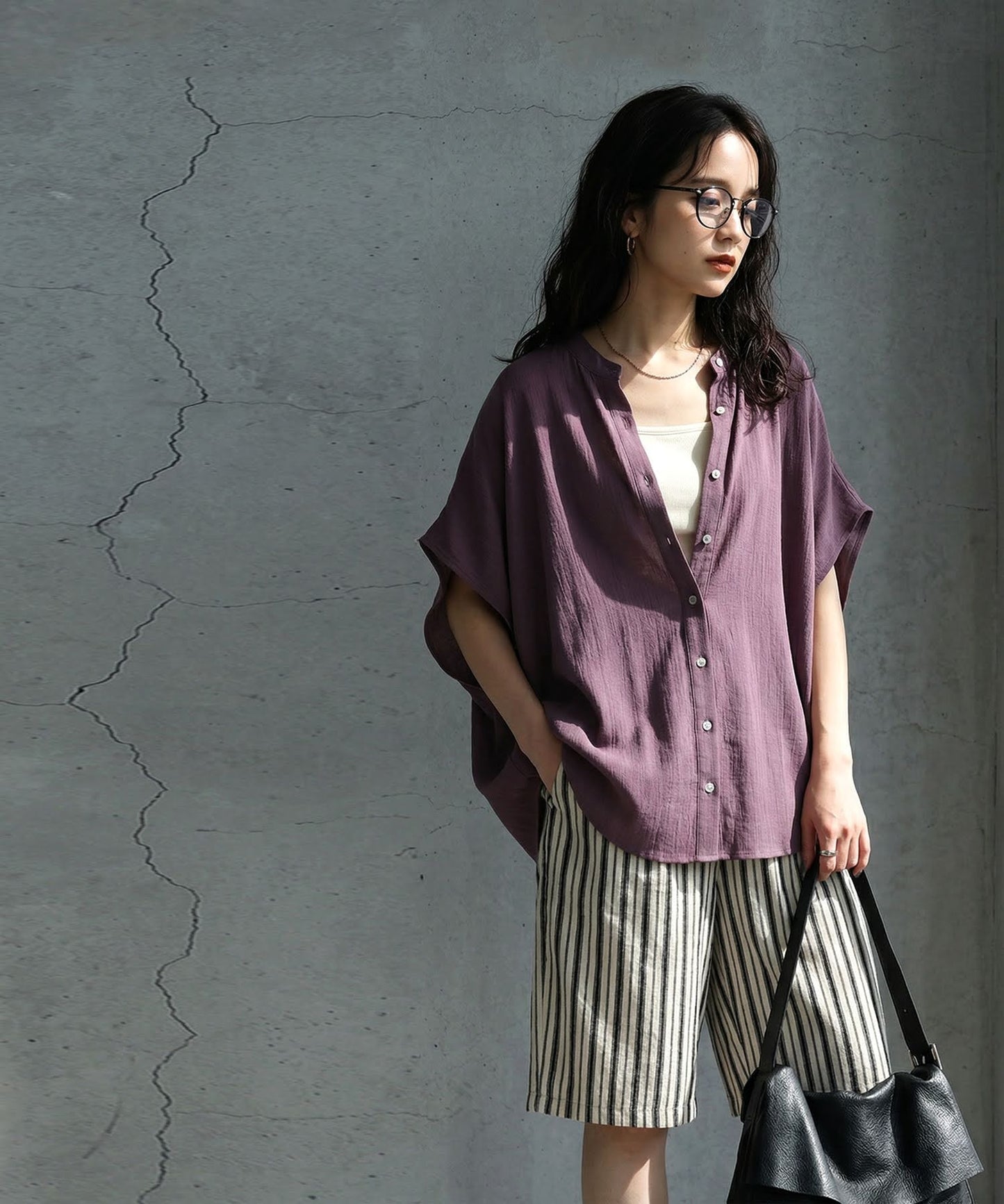 Ladies Linen-Like Shirt