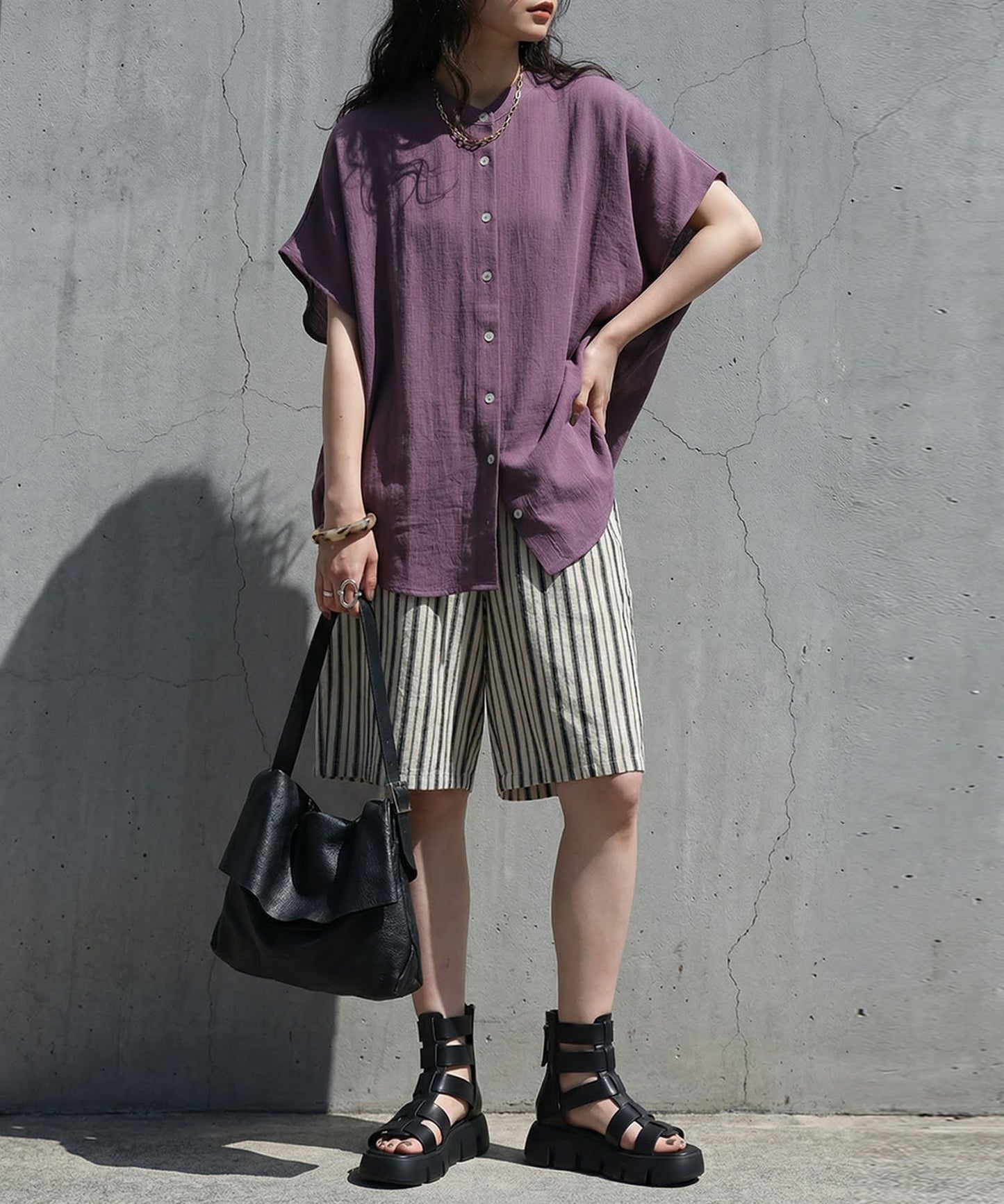 Ladies Linen-Like Shirt