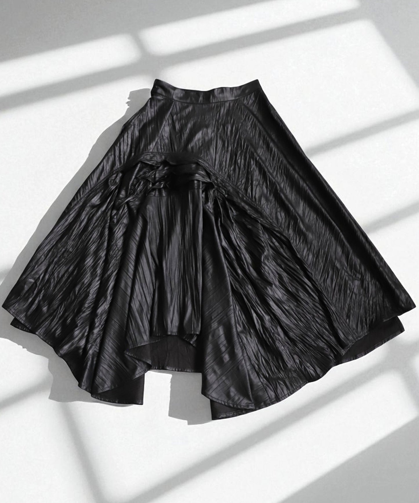 OWNth Asymmetric Tack Design Skirt Ladies
